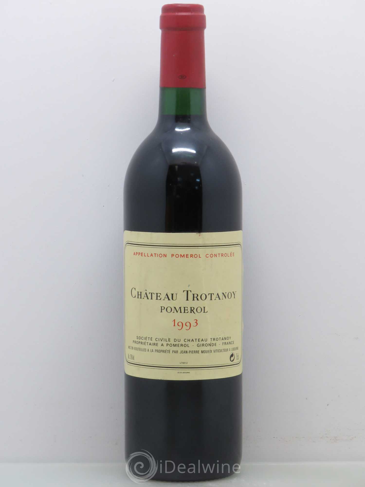 Château Trotanoy 1993 - Lot de 1 bouteille - 0