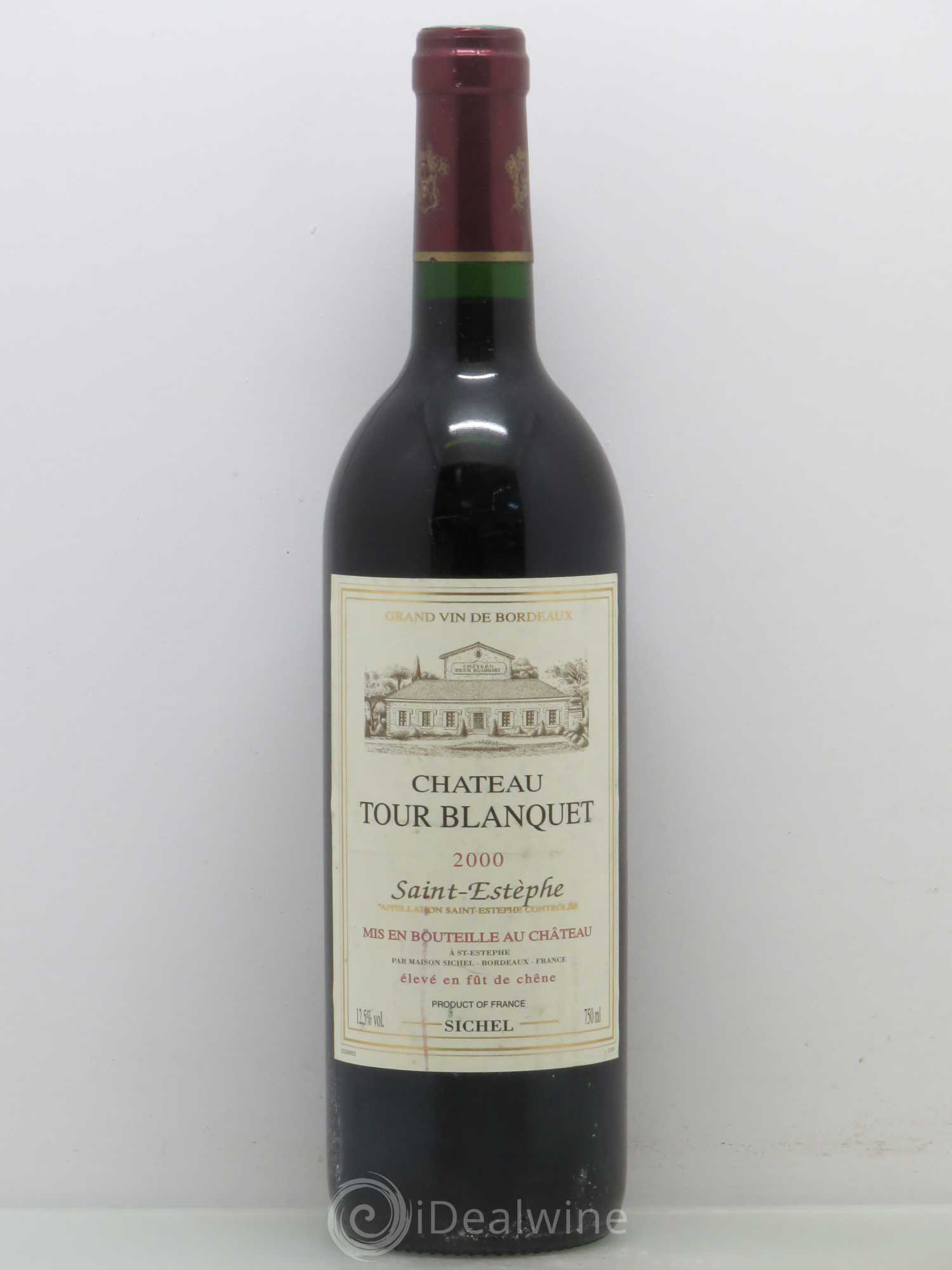 Saint-Estèphe Château Tour Blanquet 2000 - Posten von 1 Flasche - 0