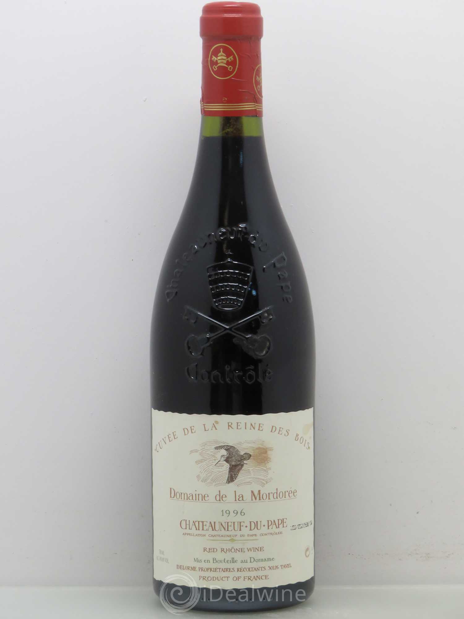 Châteauneuf-du-Pape Cuvée de la Reine des Bois La Mordorée (Domaine de) (sans prix de réserve) 1996 - Lot de 1 bouteille - 0