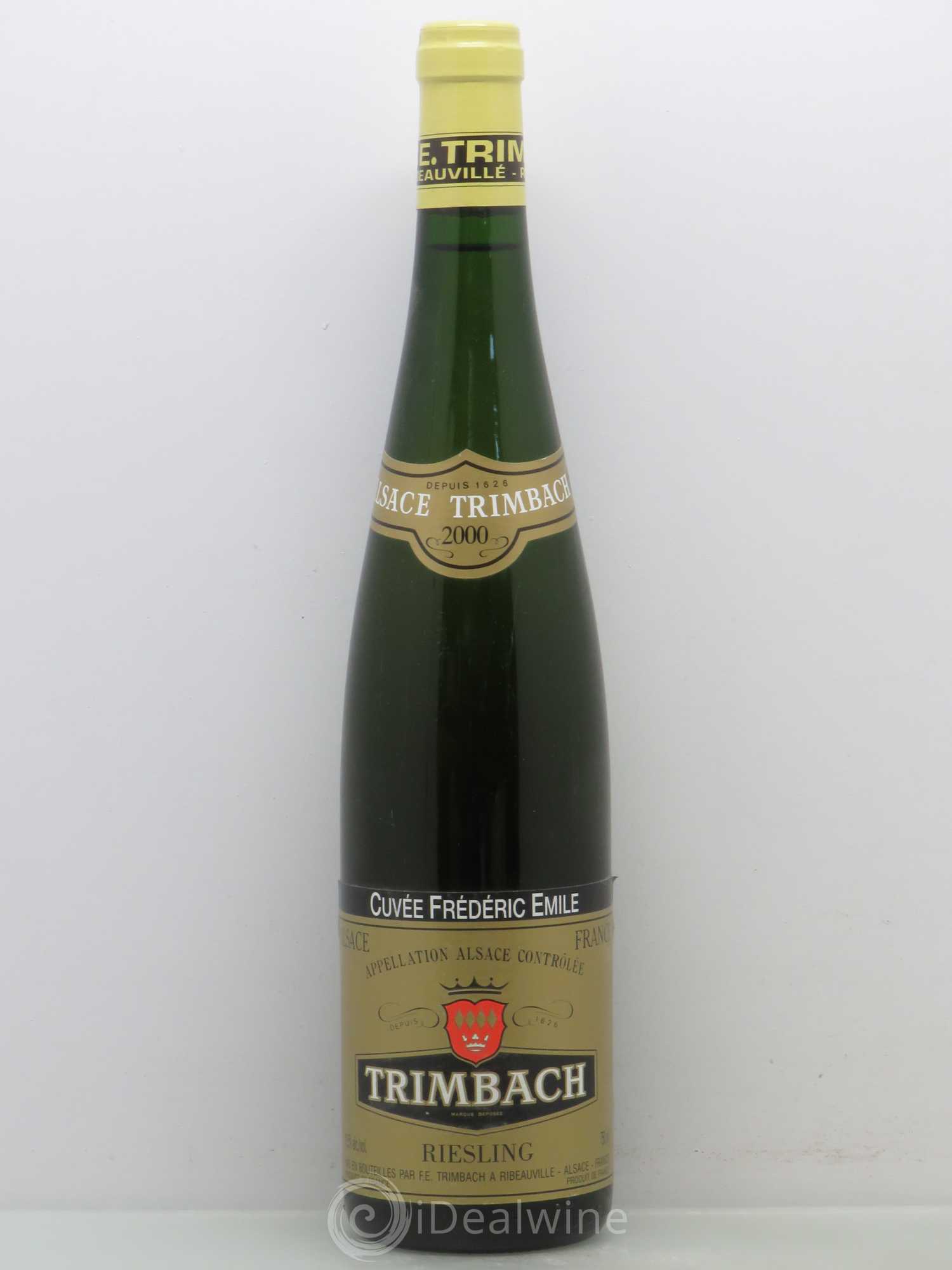 Alsace Riesling Cuvée Frédéric Emile Trimbach (Domaine) 2000 - Lot de 1 bouteille - 0