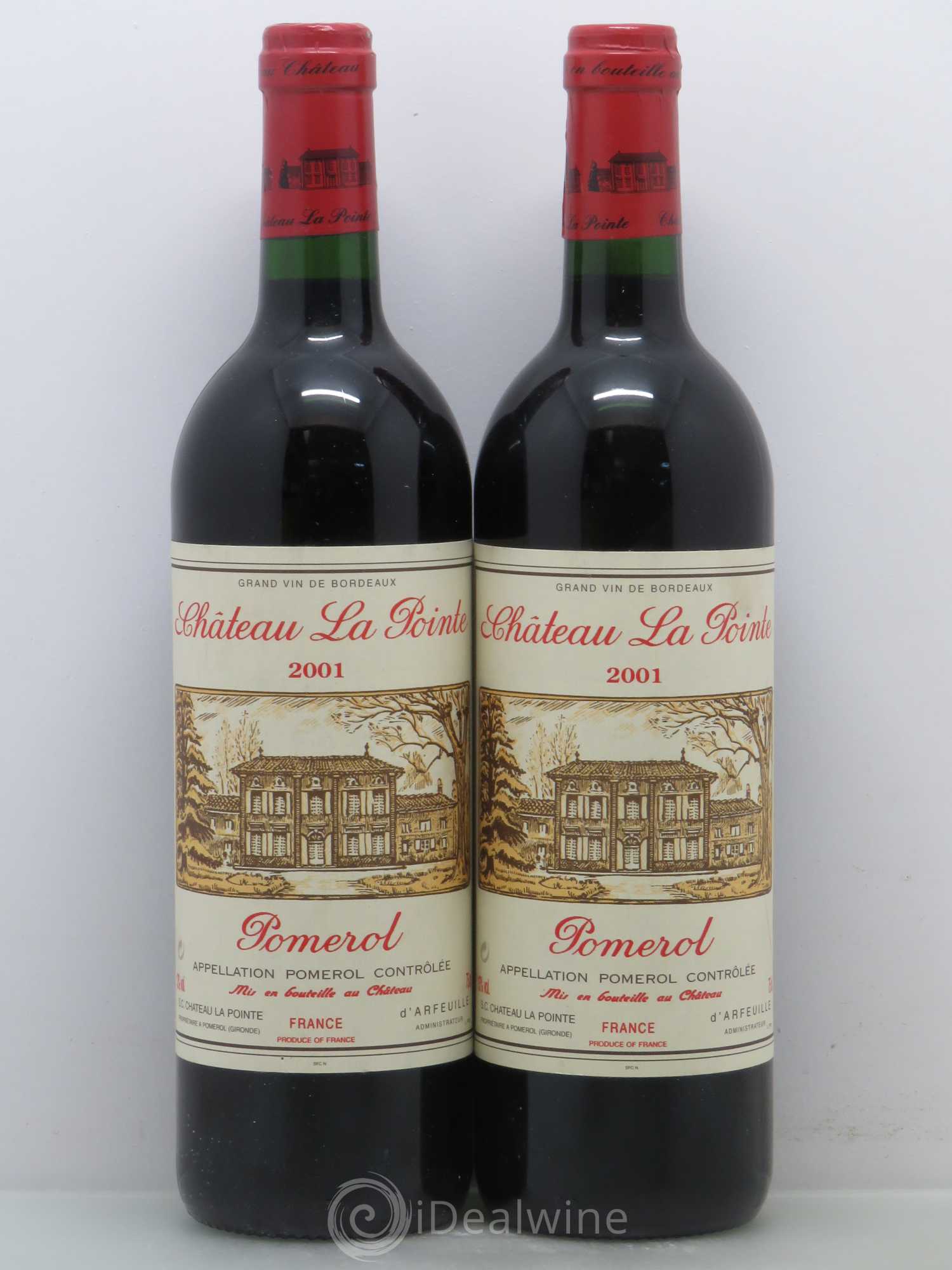 Château la Pointe 2001 - Lot de 2 bouteilles - 0
