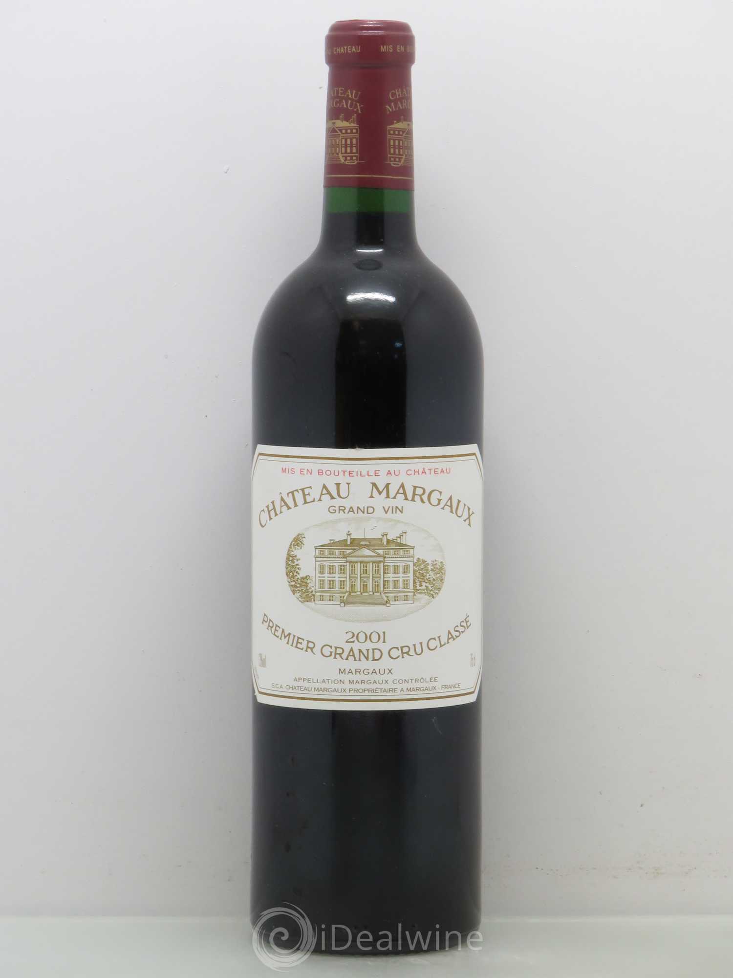 Château Margaux 1er Grand Cru Classé 2001 - Lot de 1 bouteille - 0