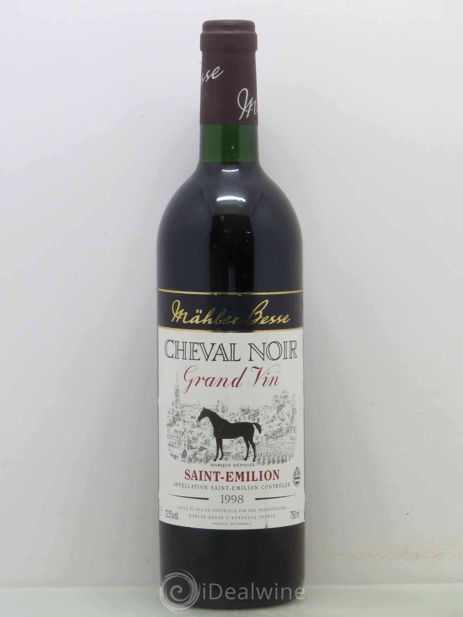 Château Cheval Noir 1998 - Lot de 1 bouteille - 0