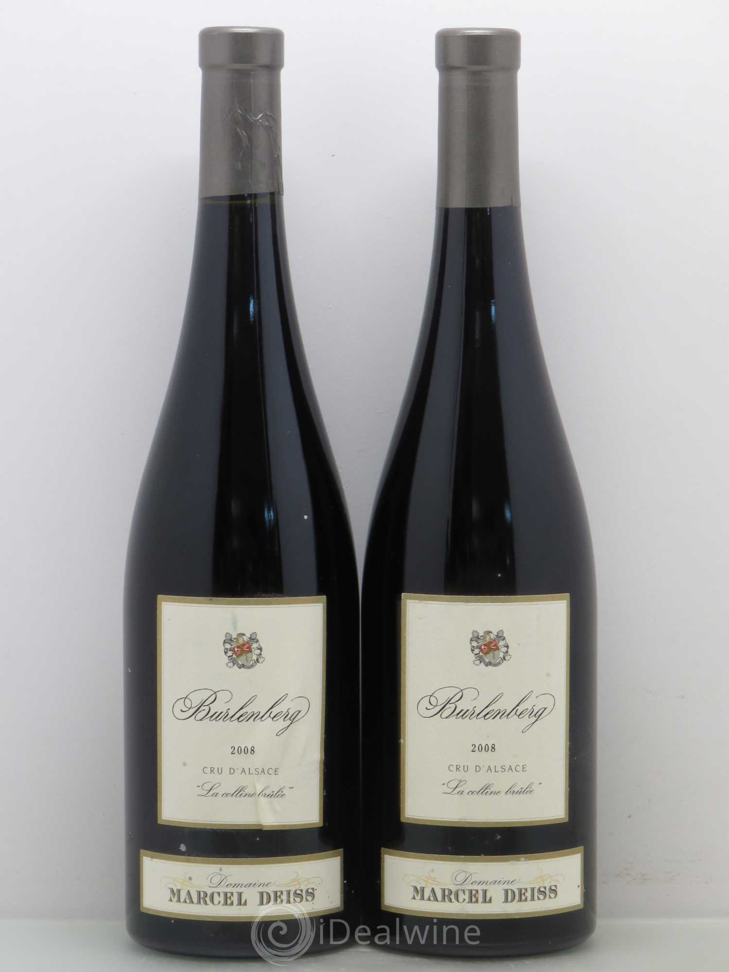 Alsace Burlenberg Marcel Deiss (Domaine) 2008 - Lot de 2 bouteilles - 0