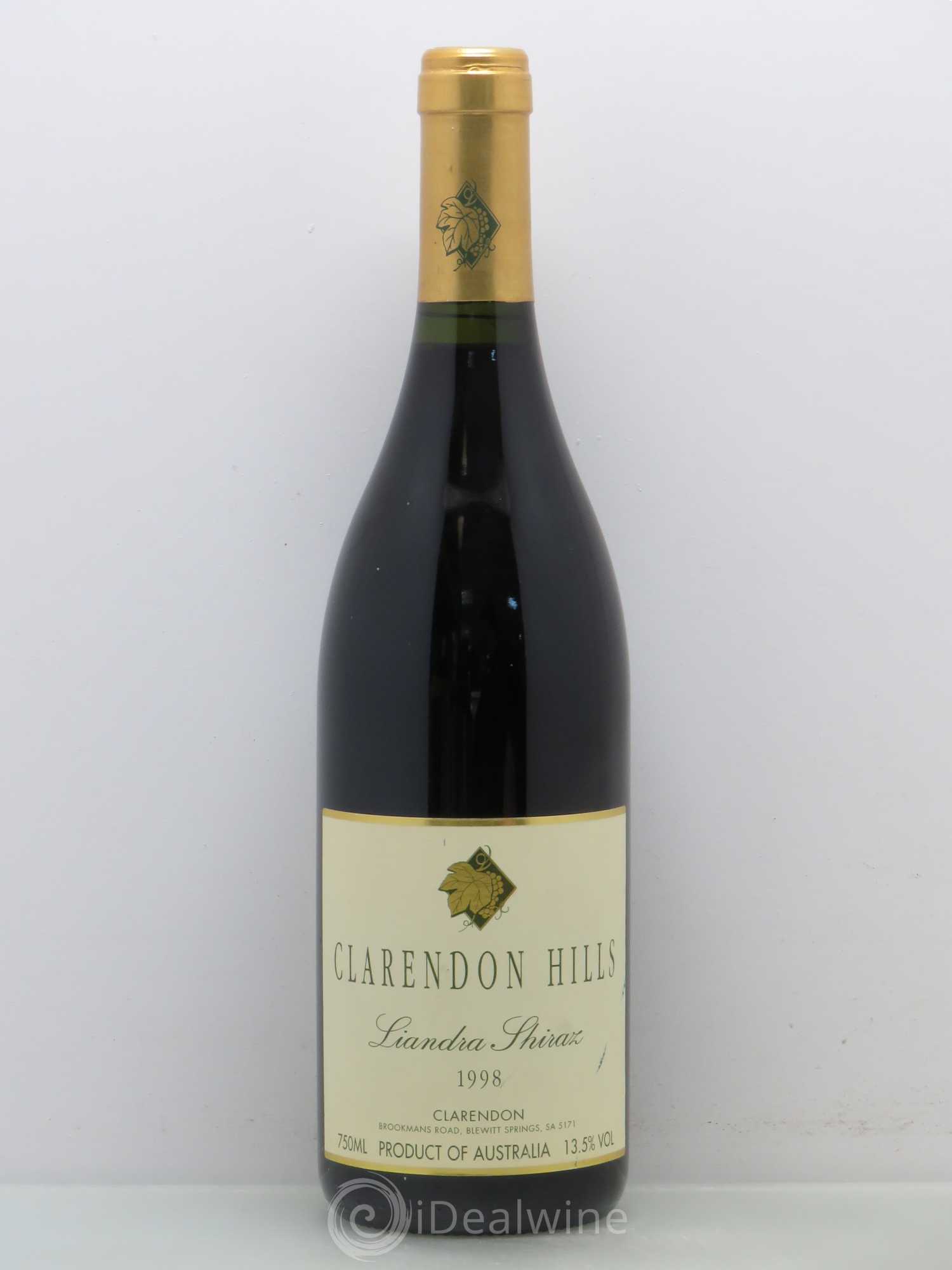 Australie Clarendon Hills Shiraz Liandra 1998 - Posten von 1 Flasche - 0