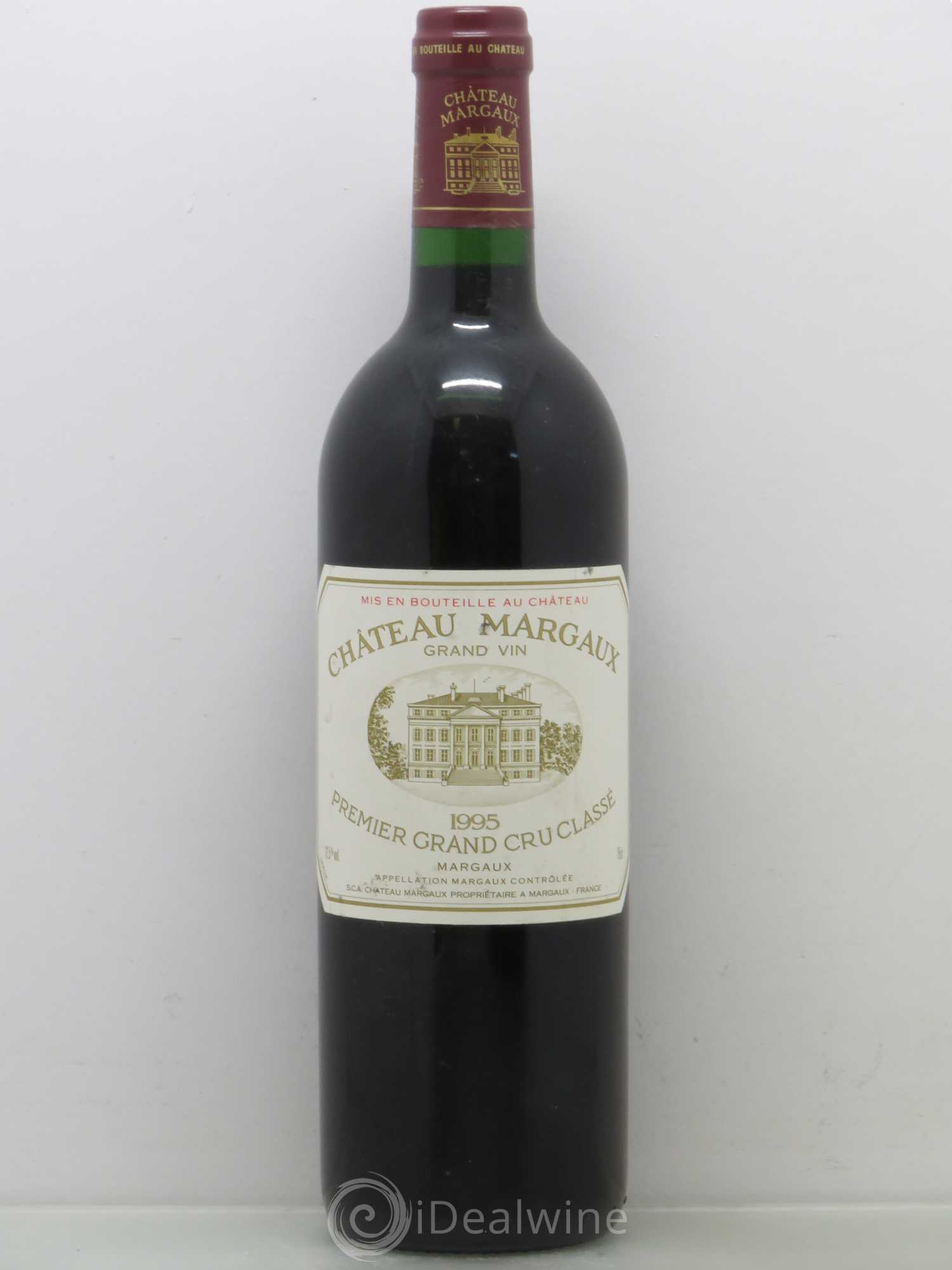 Château Margaux 1er Grand Cru Classé 1995 - Lot de 1 bouteille - 0