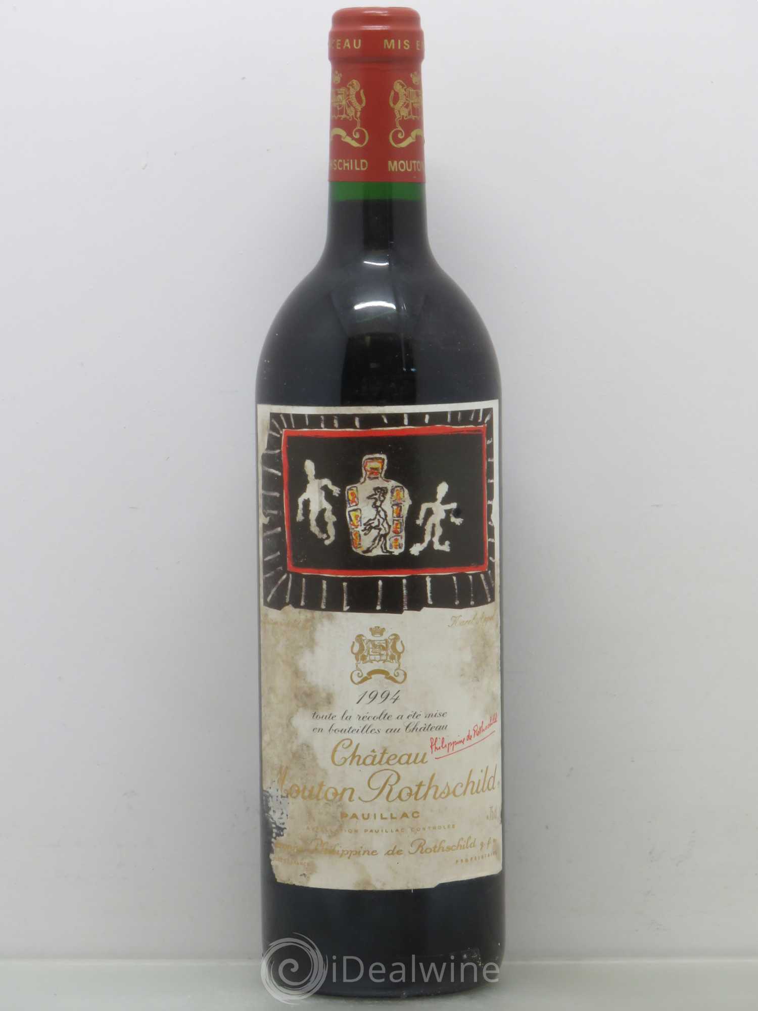 Château Mouton Rothschild 1er Grand Cru Classé 1994 - Lot de 1 bouteille - 0