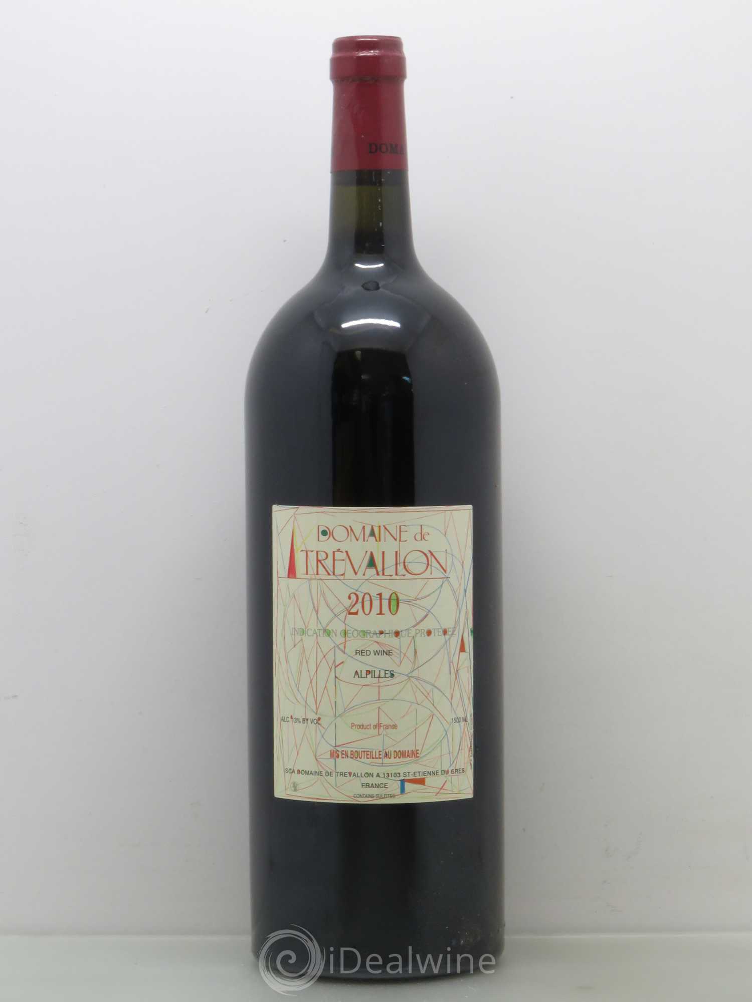 Coteaux d'Aix-en-Provence Trévallon (Domaine de) Eloi Dürrbach 2010 - Lot de 1 magnum - 0