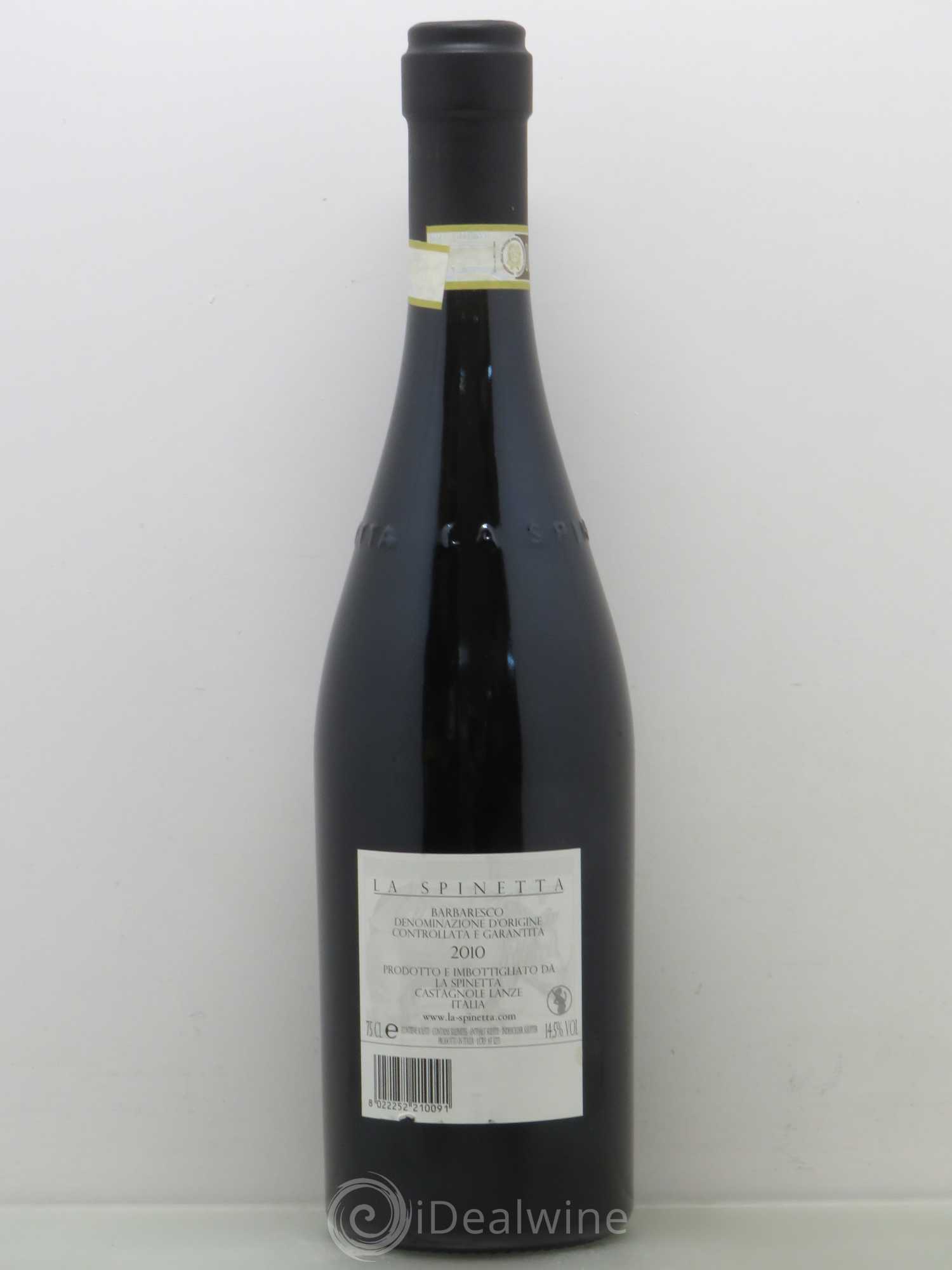 Barbaresco DOCG Vigneto Gallina Vursu La Spinetta - Giorgio Rivetti 2010 - Lot de 1 bouteille - 1