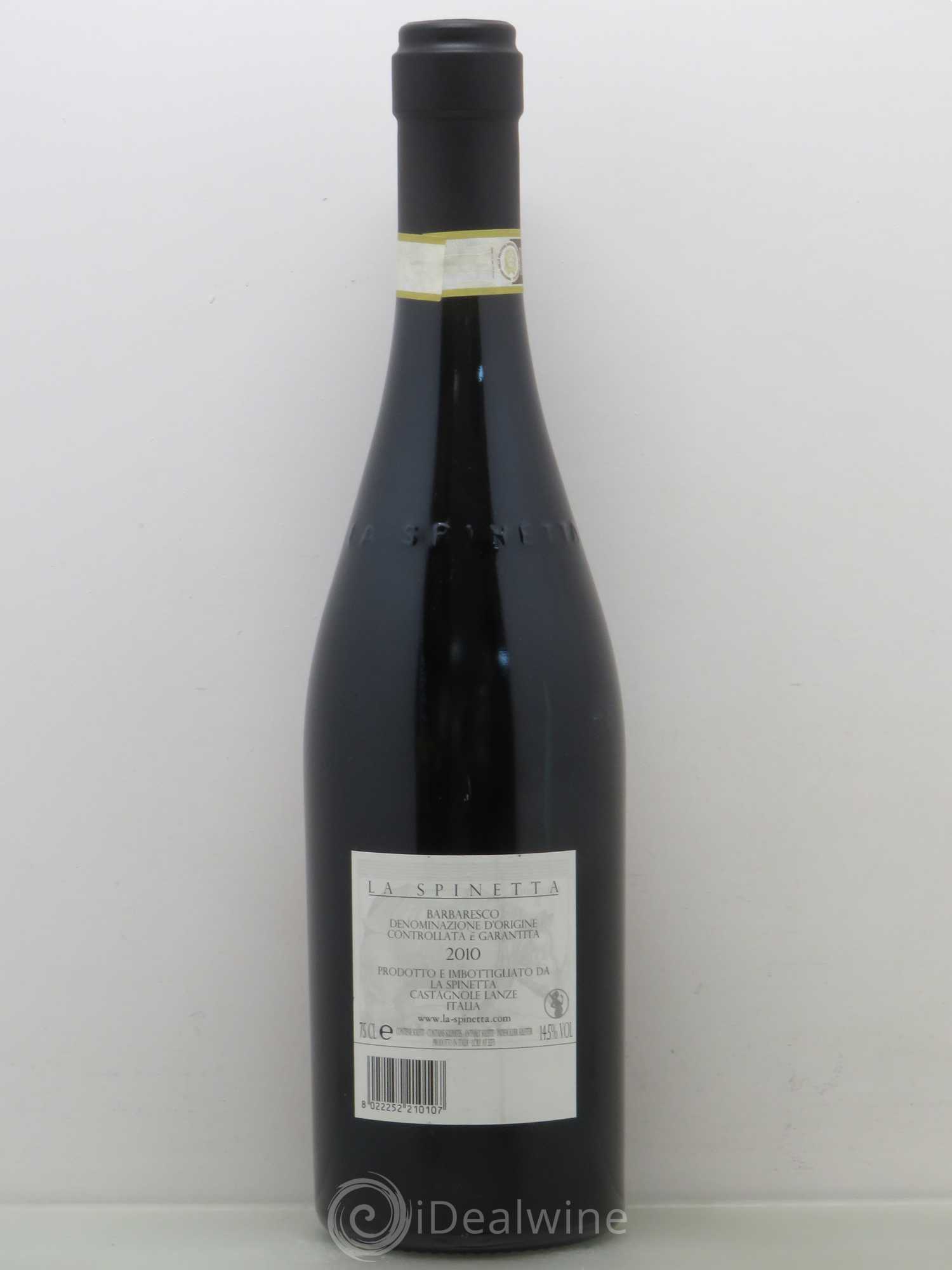 Barbaresco DOCG Starderi Vursu La Spinetta - Giorgio Rivetti 2010 - Lot de 1 bouteille - 1