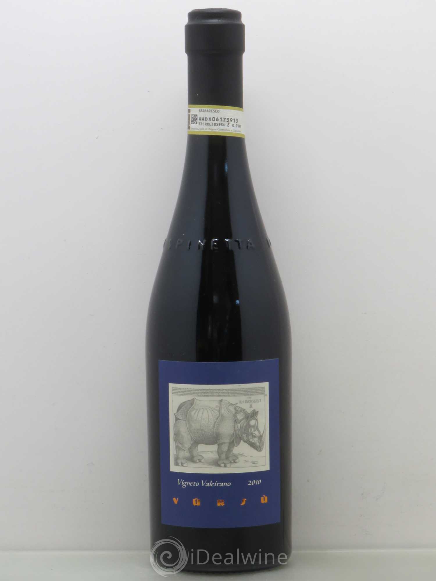 Barbaresco DOCG La Spinetta Valeirano Vursu Giorgio Rivetti 2010 - Lot de 1 bouteille - 0