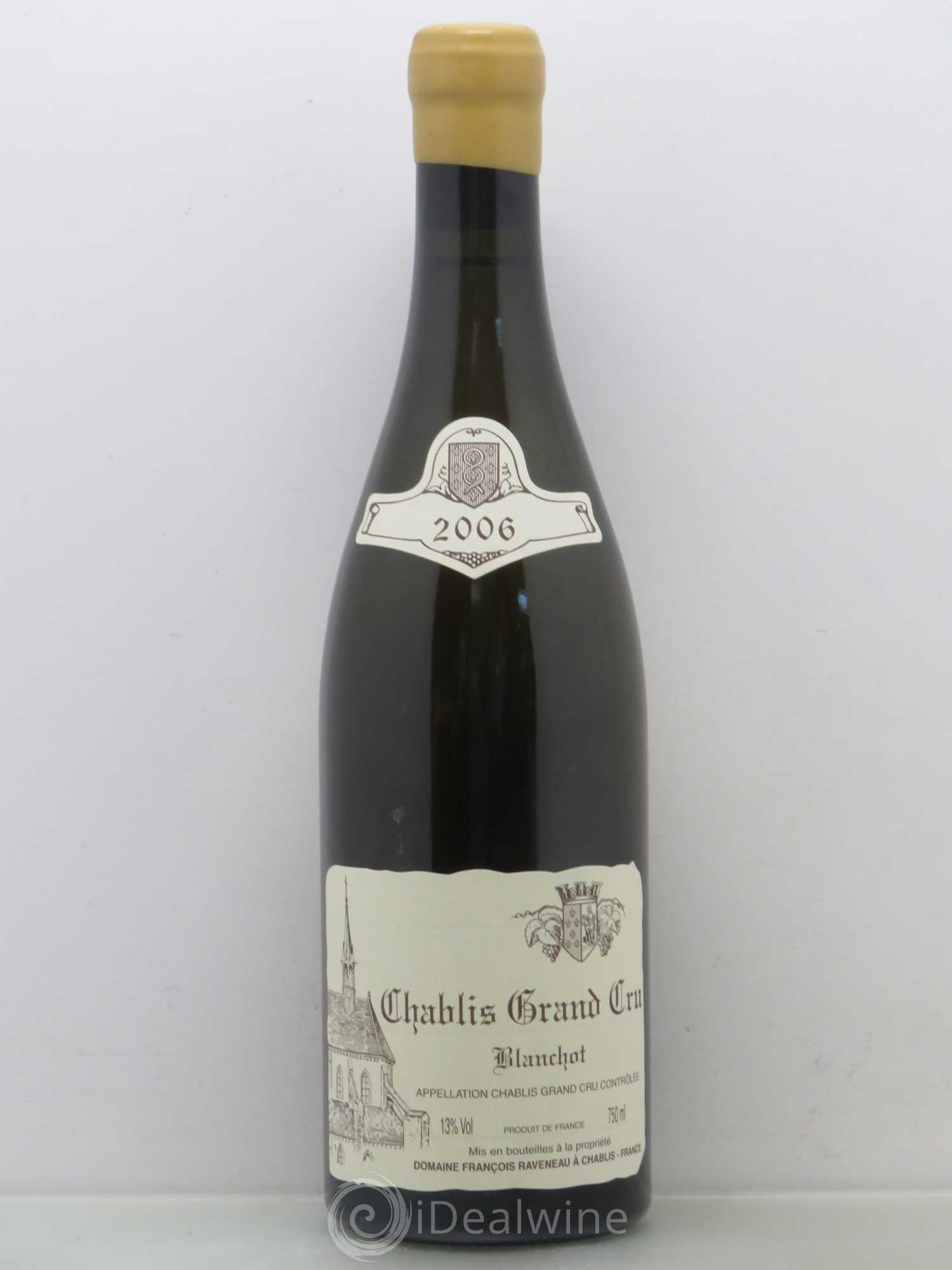Chablis Grand Cru Blanchot Raveneau (Domaine) 2006 - Posten von 1 Flasche - 0