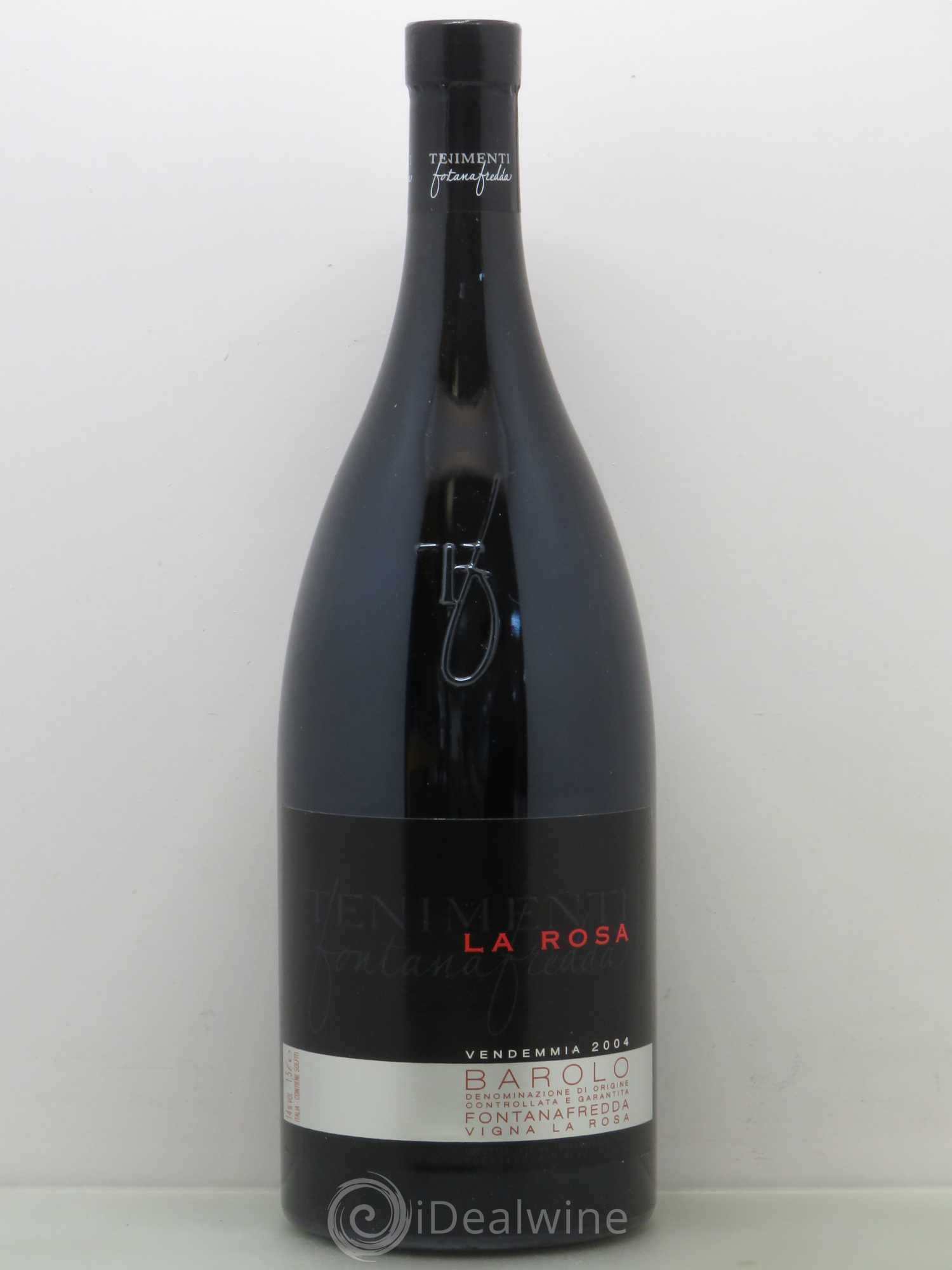 Barolo Fontanafredda Vigna La Rosa 2004 - Posten von 1 Magnum - 0