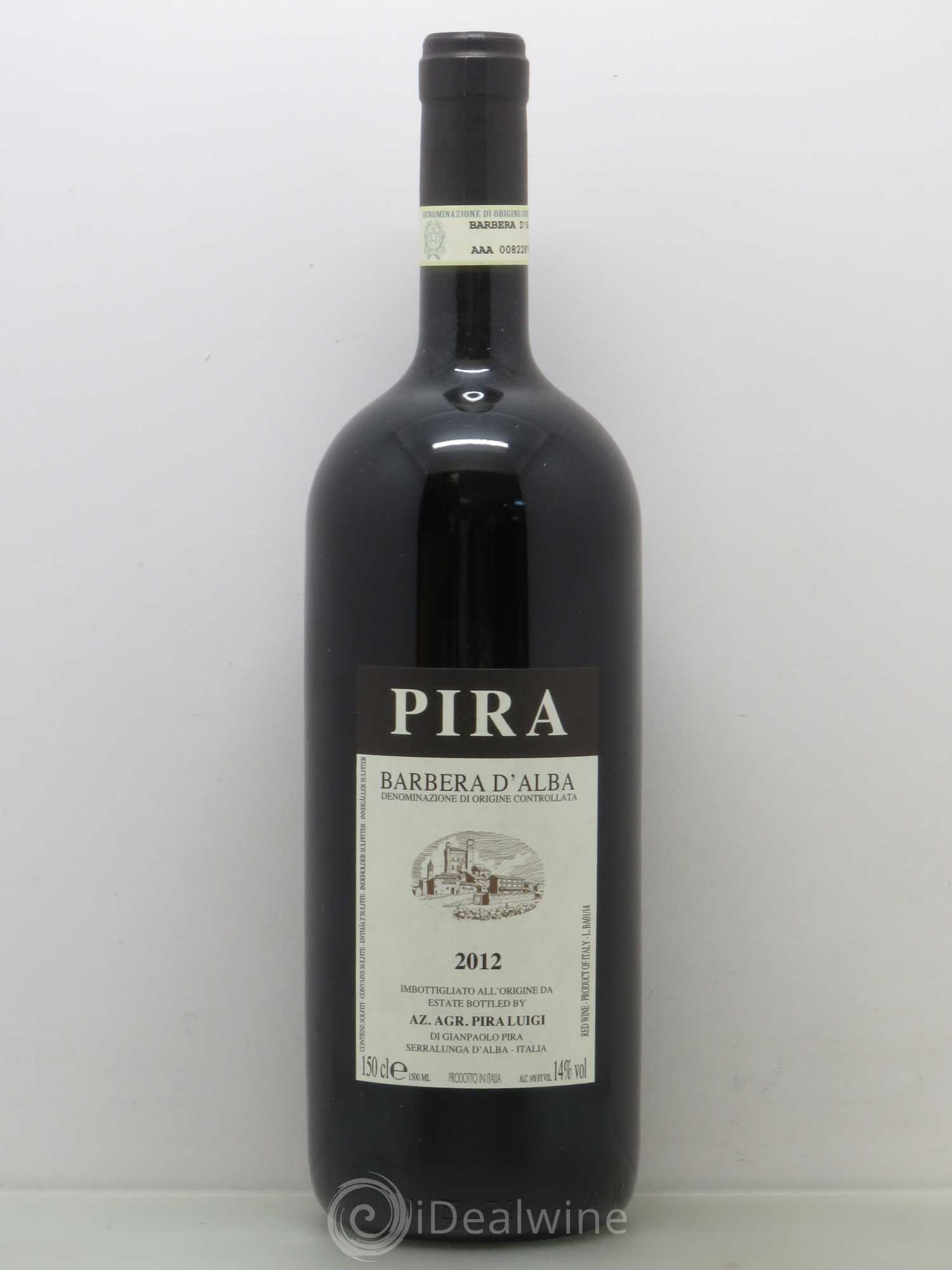 Barbera d'Alba DOC Luigi Pira 2012 - Lot de 1 magnum - 0