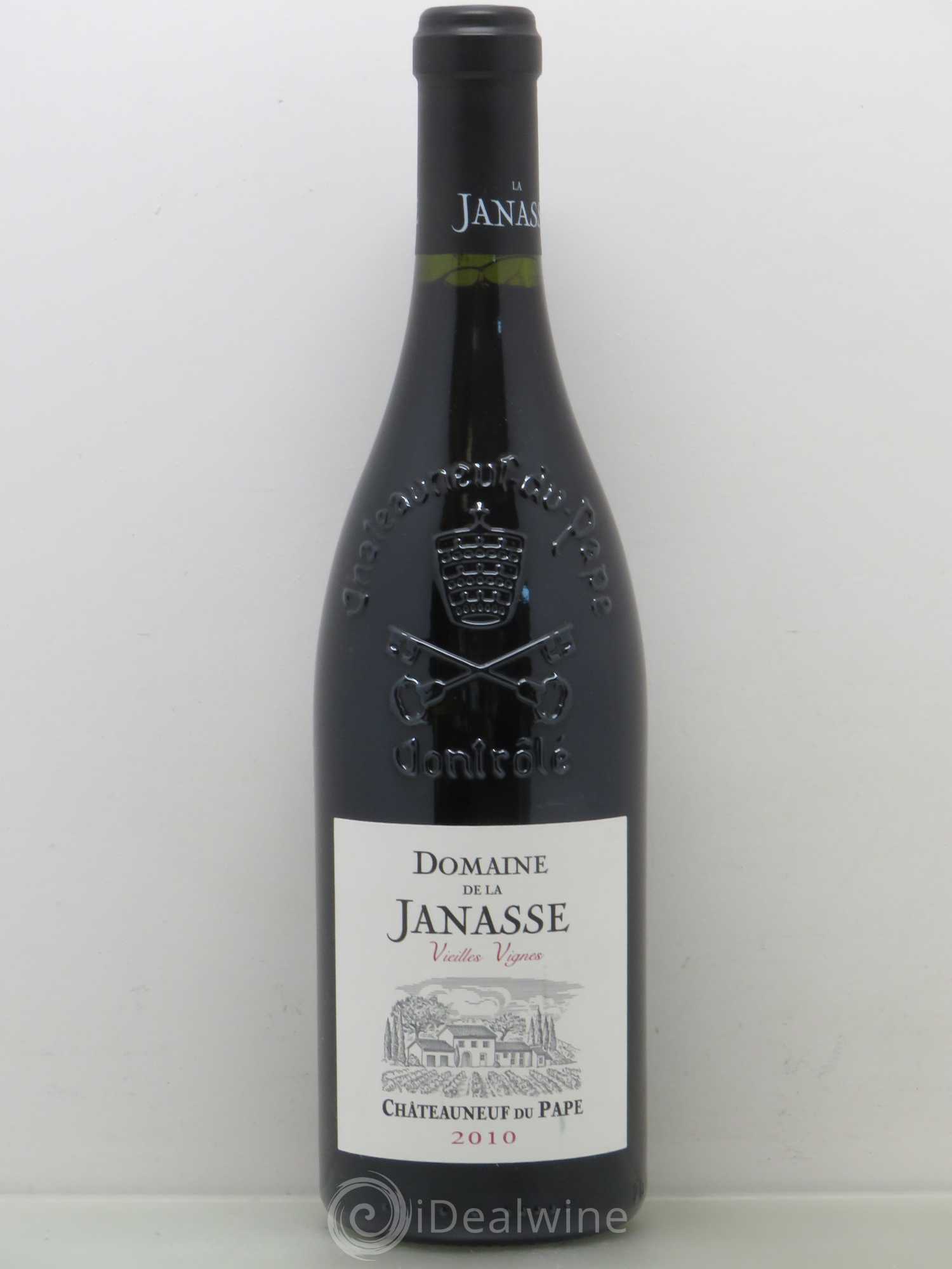 Châteauneuf-du-Pape Cuvée Vieilles Vignes La Janasse (Domaine de) 2010 - Lot de 1 bouteille - 0