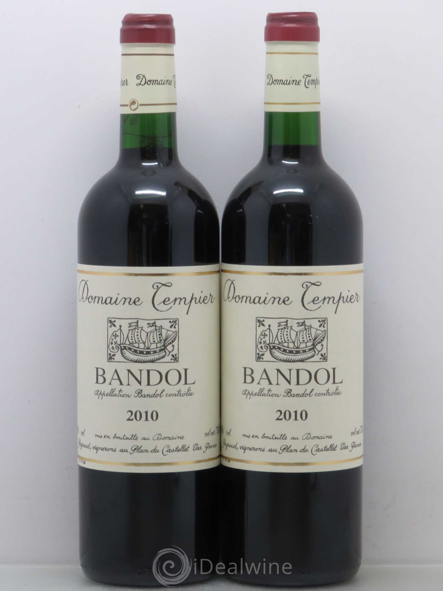 Bandol Domaine Tempier Famille Peyraud 2010 - Lot de 2 bouteilles - 0