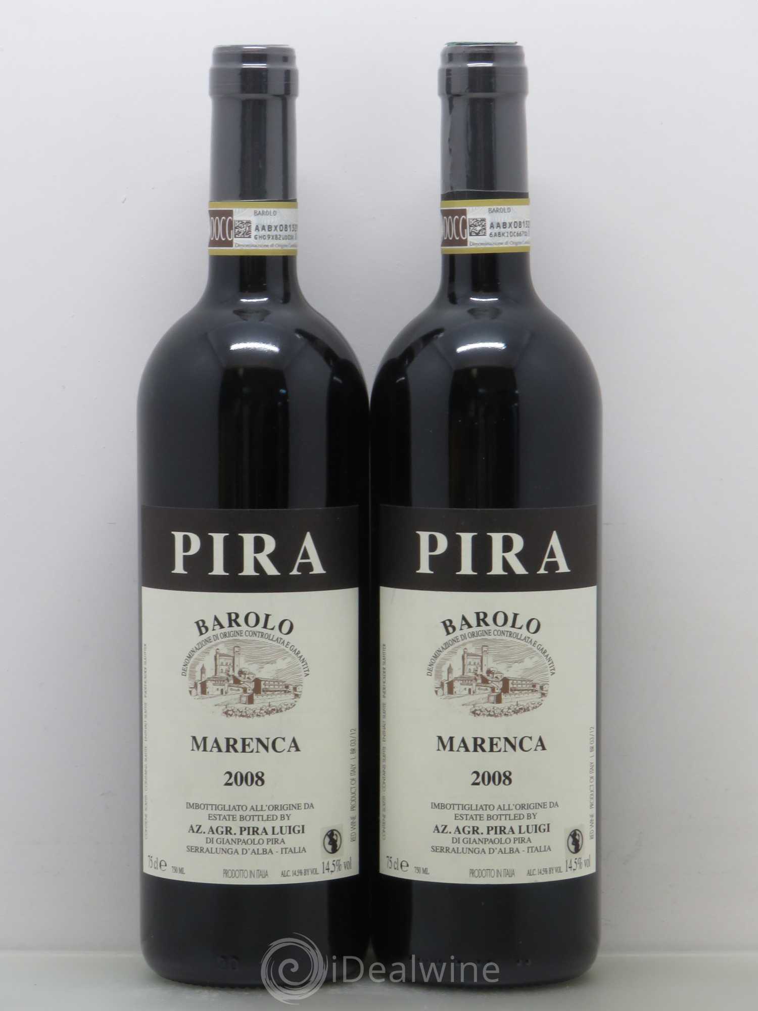 Barolo Luigi Pira Marenca 2008 - Posten von 2 Flaschen - 0