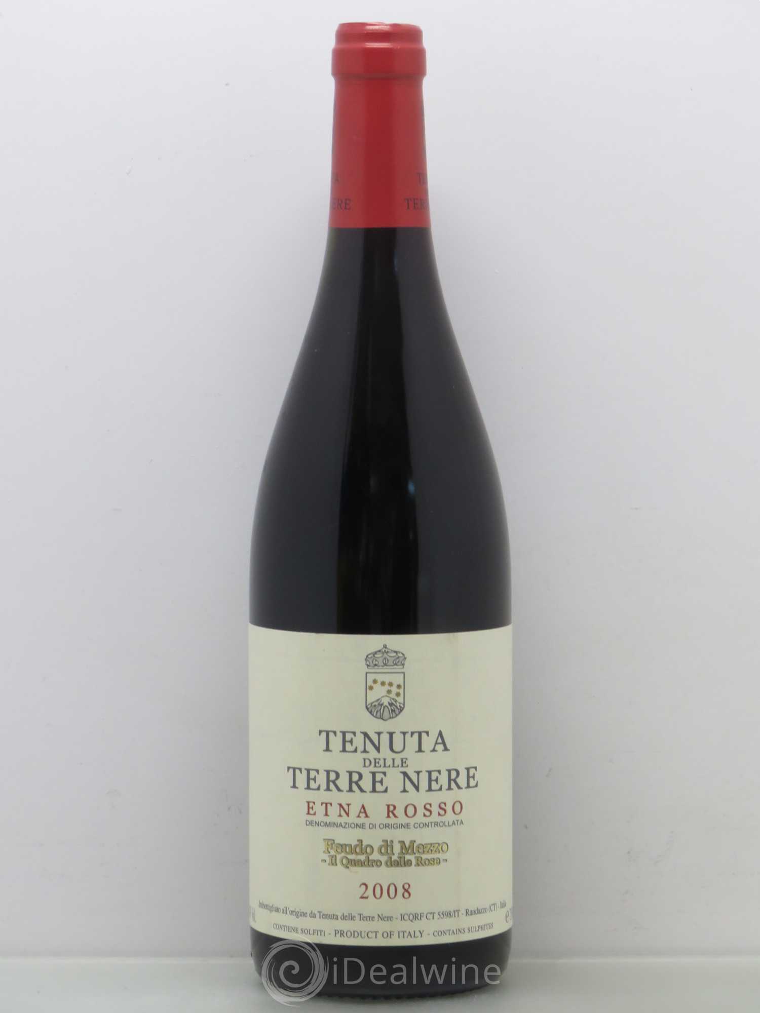 Etna Rosso DOC Tenuta delle Terre Nere Feudo di Mezzo 2008 - Lot de 1 bouteille - 0