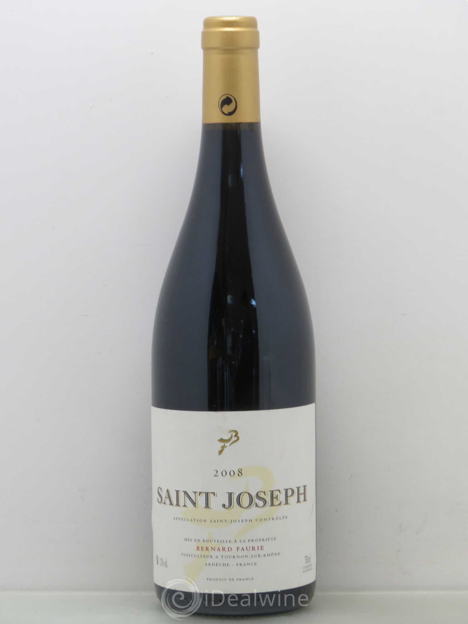 Saint-Joseph Bernard Faurie Vieilles Vignes 2008 - Posten von 1 Flasche - 0