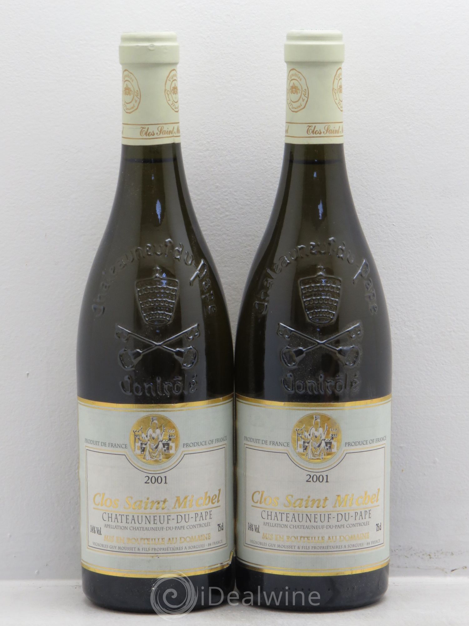 Châteauneuf-du-Pape 2001 - Lot de 2 bouteilles - 0