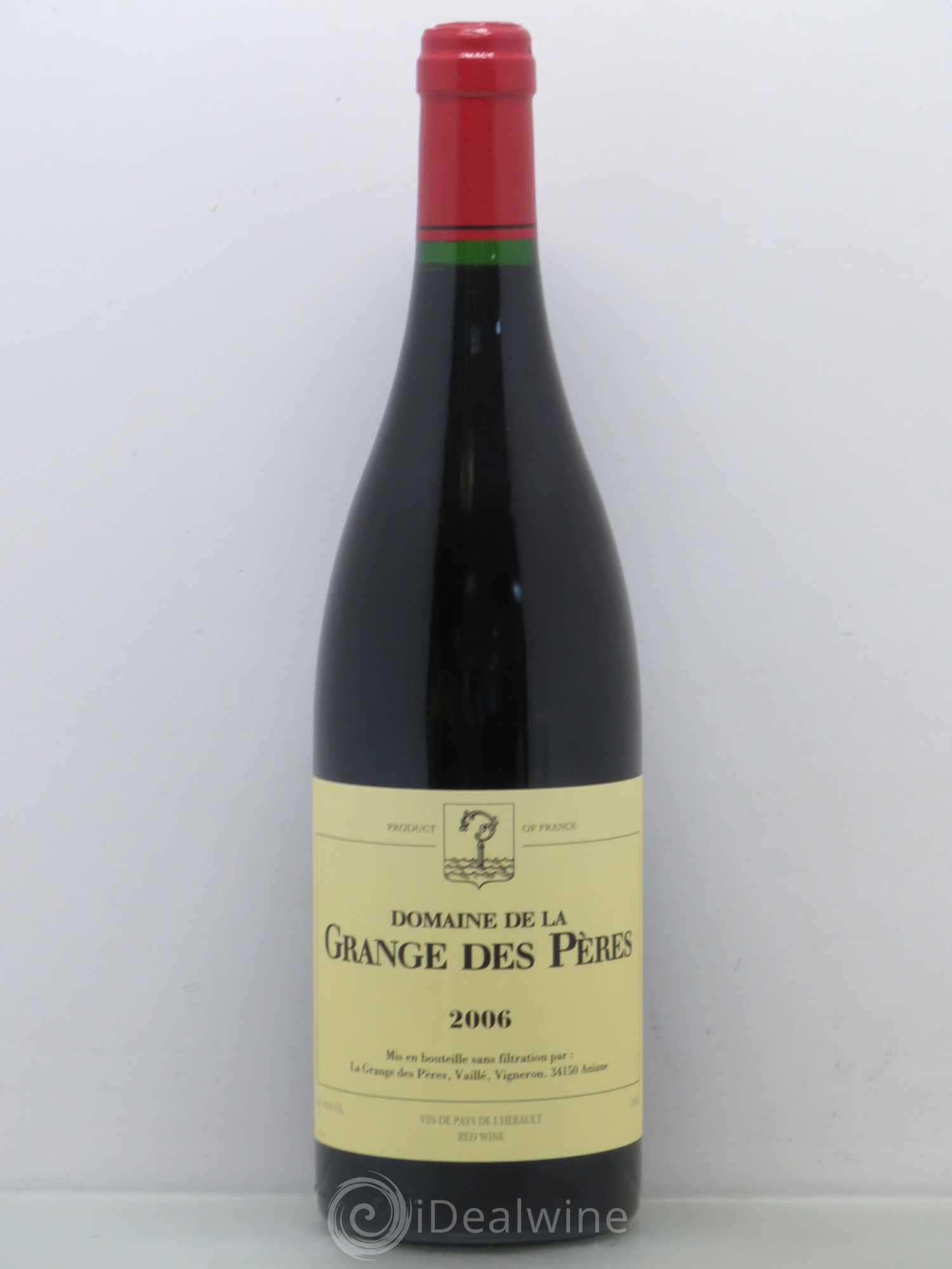 Pays d'Hérault Grange des Pères Laurent Vaillé 2006 - Lot de 1 bouteille - 0