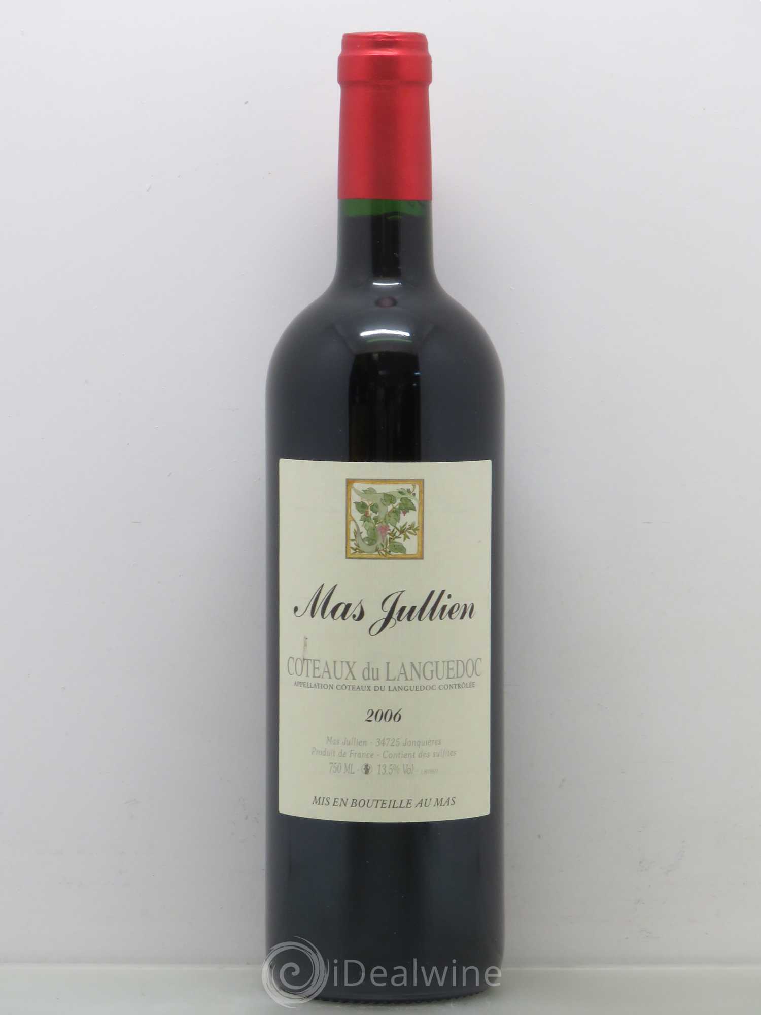 Terrasses du Larzac Mas Jullien Olivier Jullien 2006 - Lot de 1 bouteille - 0