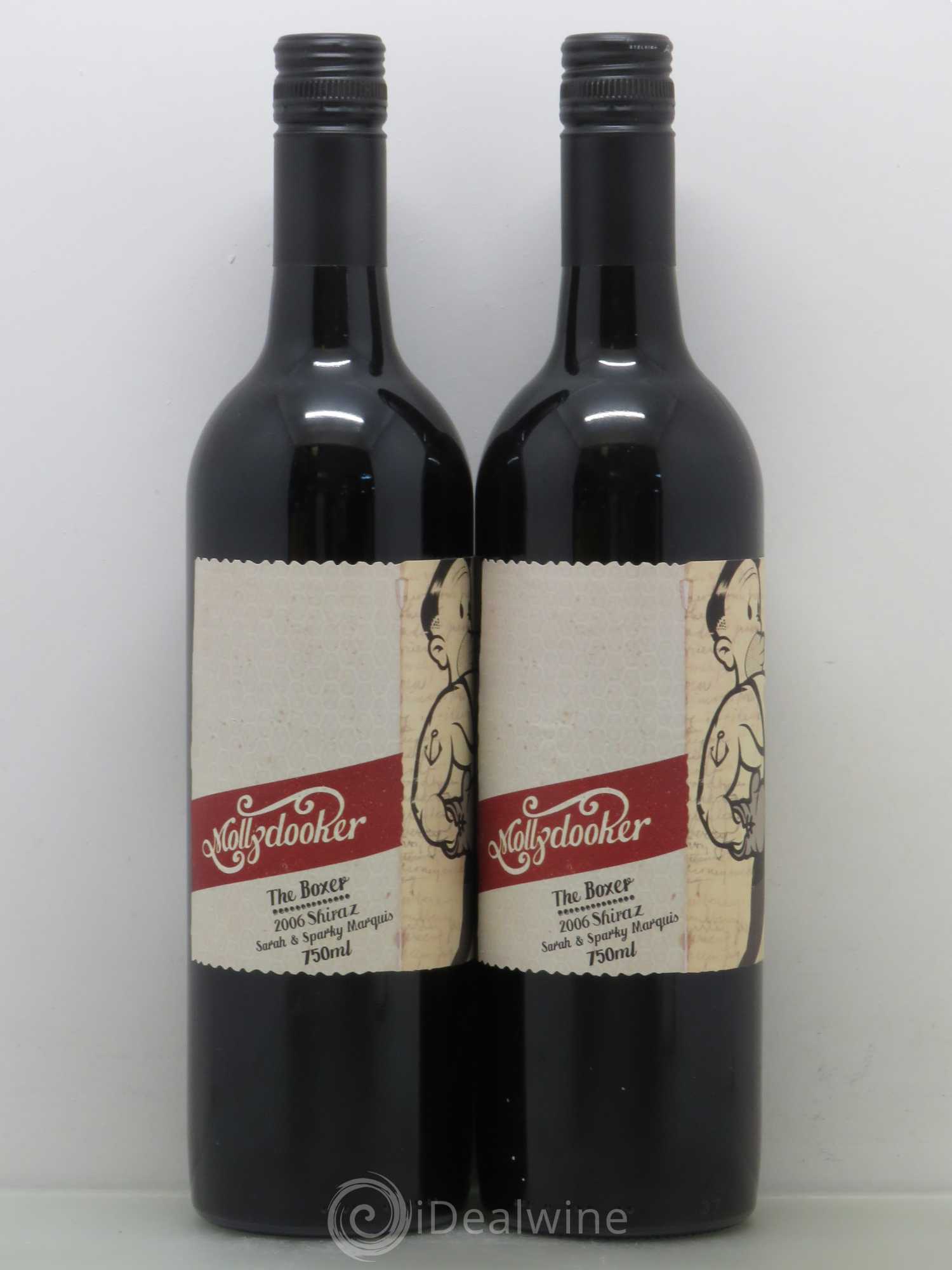 Australie Mollydooker Shiraz The Boxer 2006 - Posten von 2 Flaschen - 0