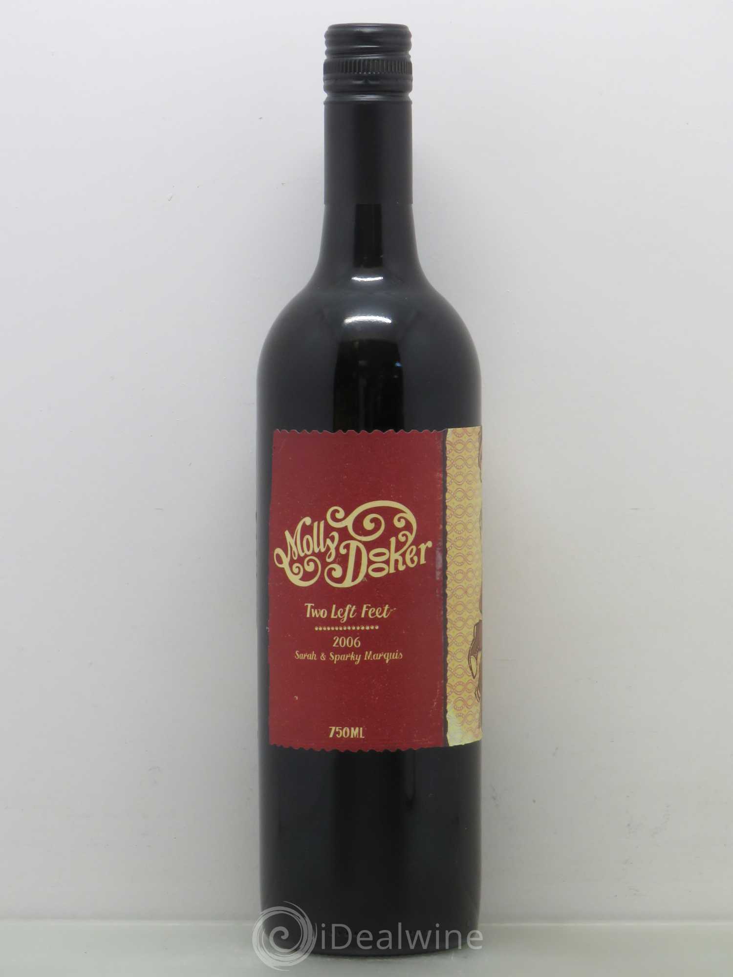 Australie Mollydooker Two Left Feet 2006 - Posten von 1 Flasche - 0