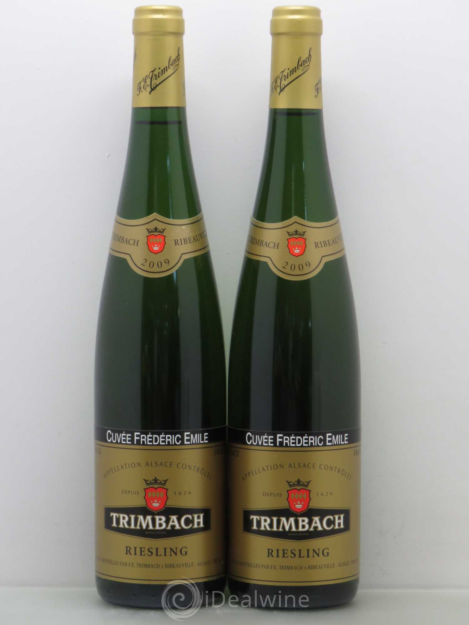 Alsace Riesling Cuvée Frédéric Emile Trimbach (Domaine) 2009 - Lot de 2 bouteilles - 0