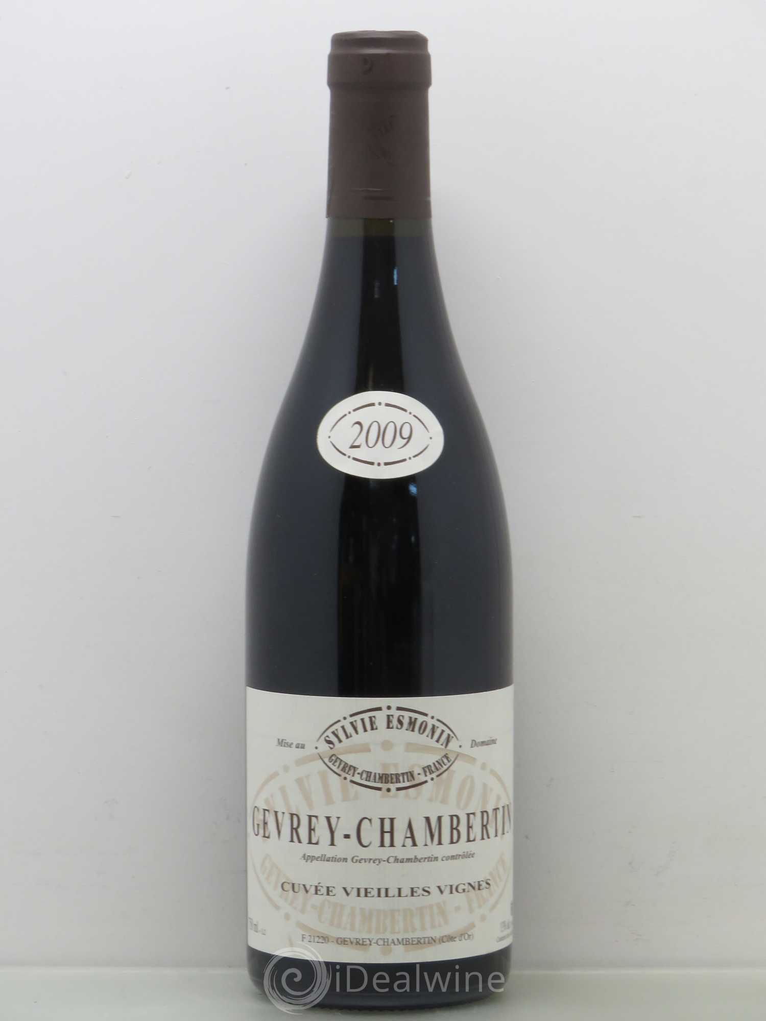 Gevrey-Chambertin Vieilles Vignes Sylvie Esmonin 2009 - Lot de 1 bouteille - 0