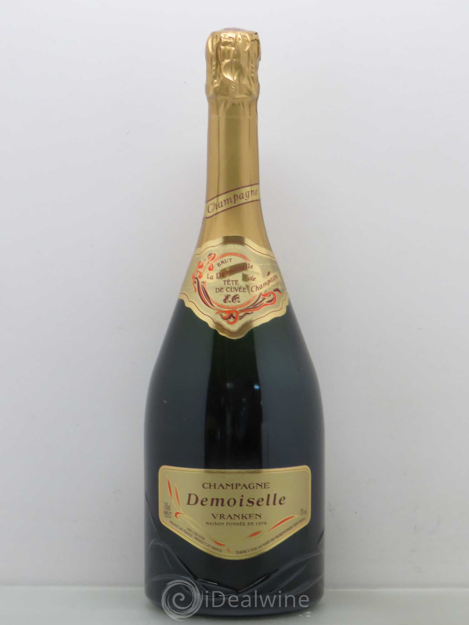 Champagne Vranken Demoiselle Tete de Cuvée EO Brut (sans prix de réserve) - Lot de 1 bouteille - 0