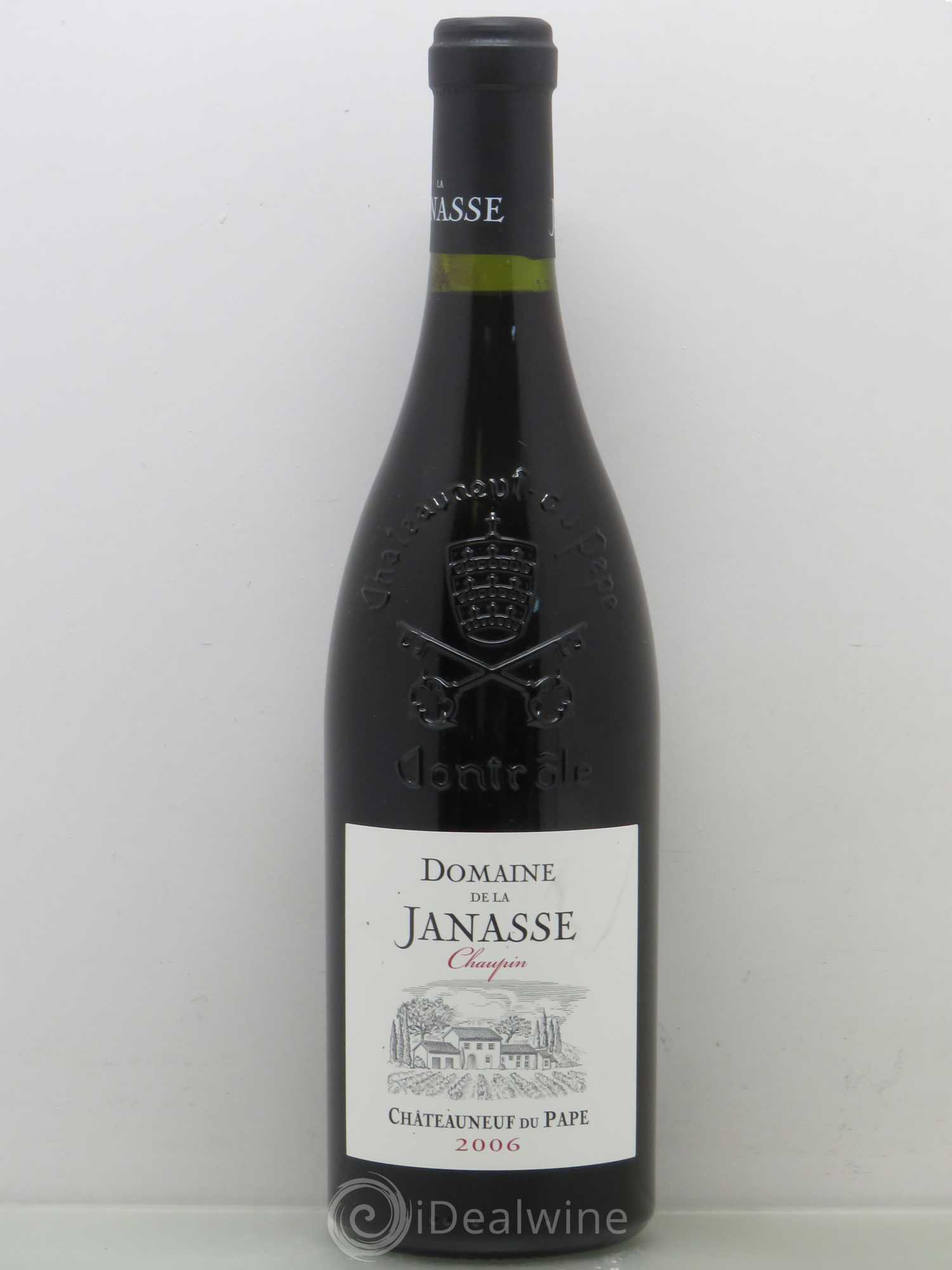 Châteauneuf-du-Pape Cuvée Chaupin La Janasse (Domaine de) 2006 - Lot de 1 bouteille - 0
