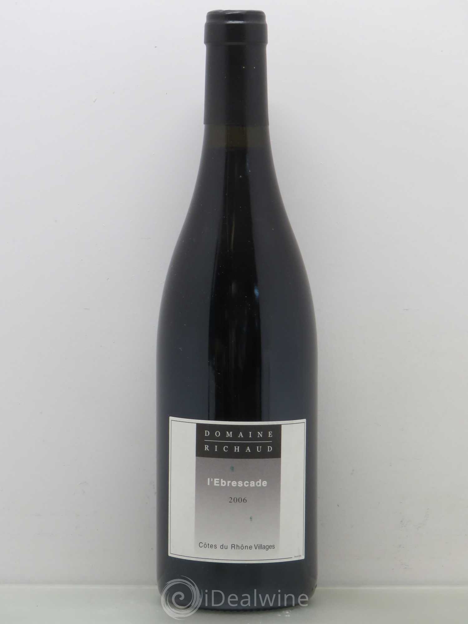 Cairanne Ebrescade Marcel Richaud 2006 - Lot de 1 bouteille - 0