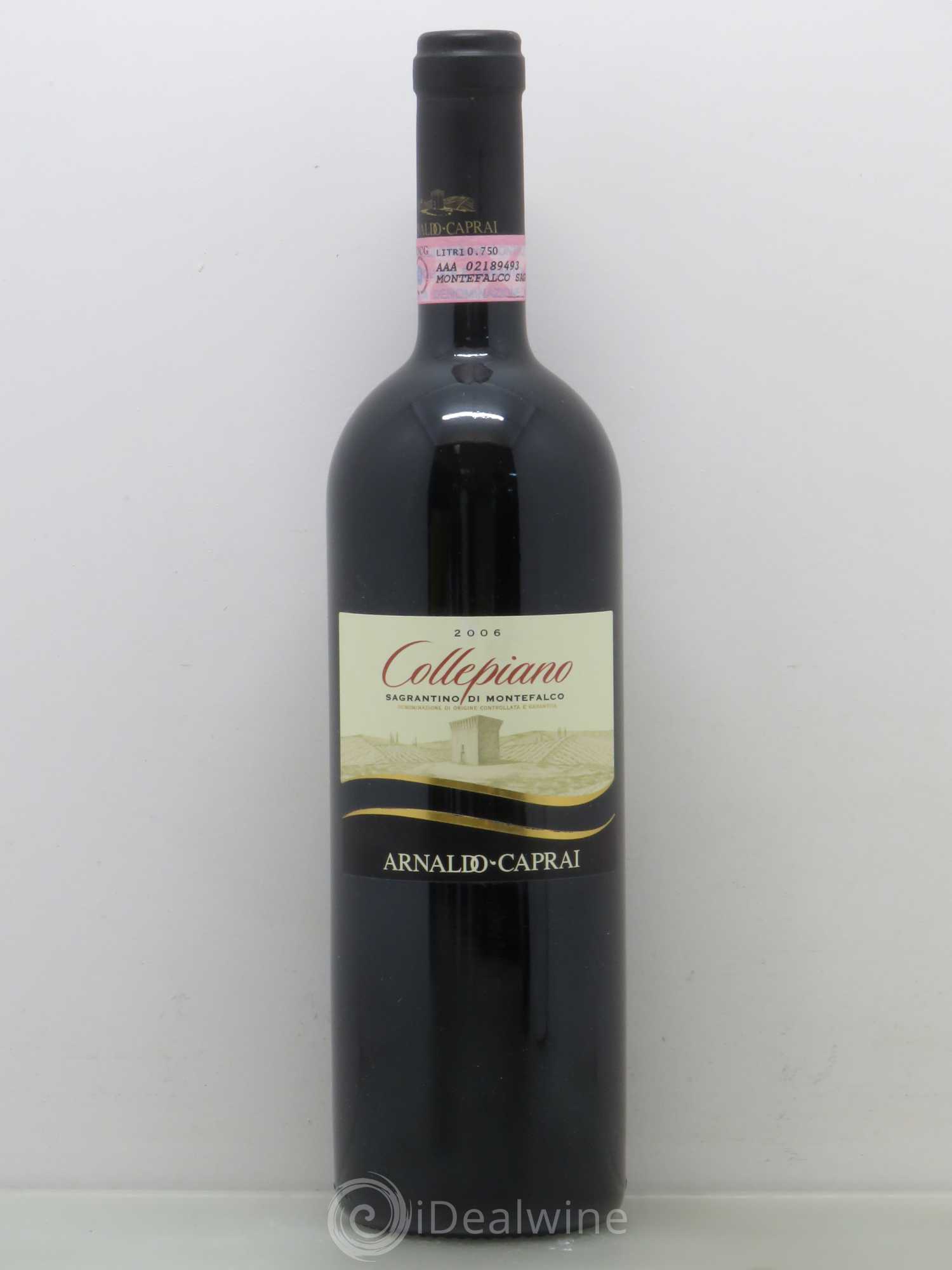 Italie Arnaldo-Caprai Sagrantino di Montefalco Collepiano 2006 - Lot de 1 bouteille - 0