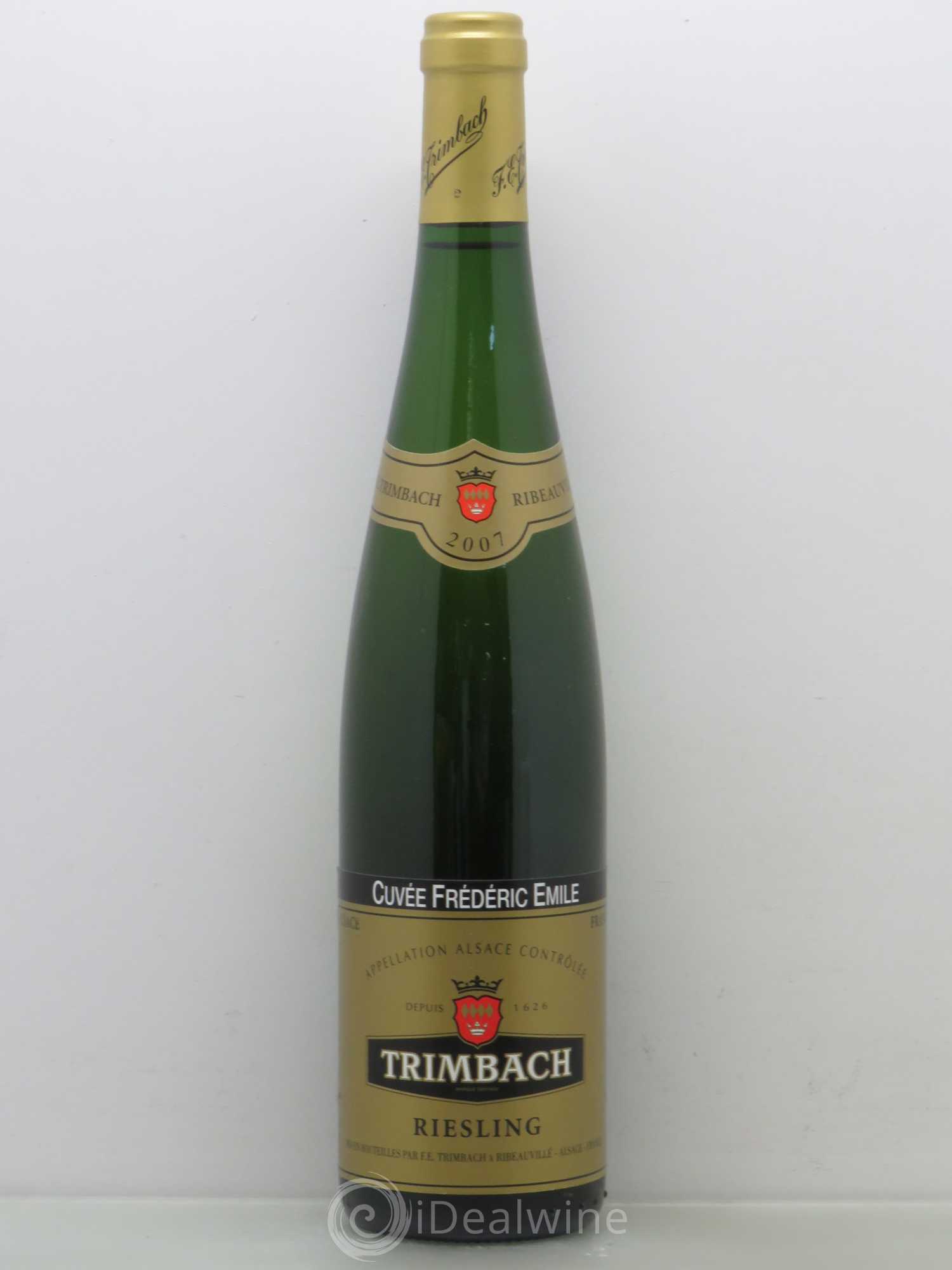 Alsace Riesling Cuvée Frédéric Emile Trimbach (Domaine) 2007 - Lot de 1 bouteille - 0