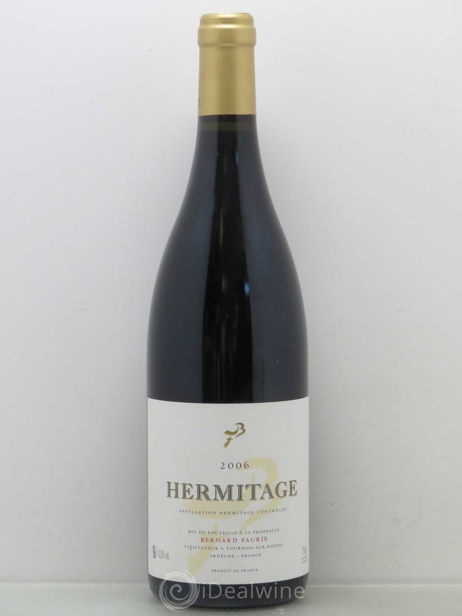 Hermitage Bernard Faurie Assemblage 2006 - Posten von 1 Flasche - 0