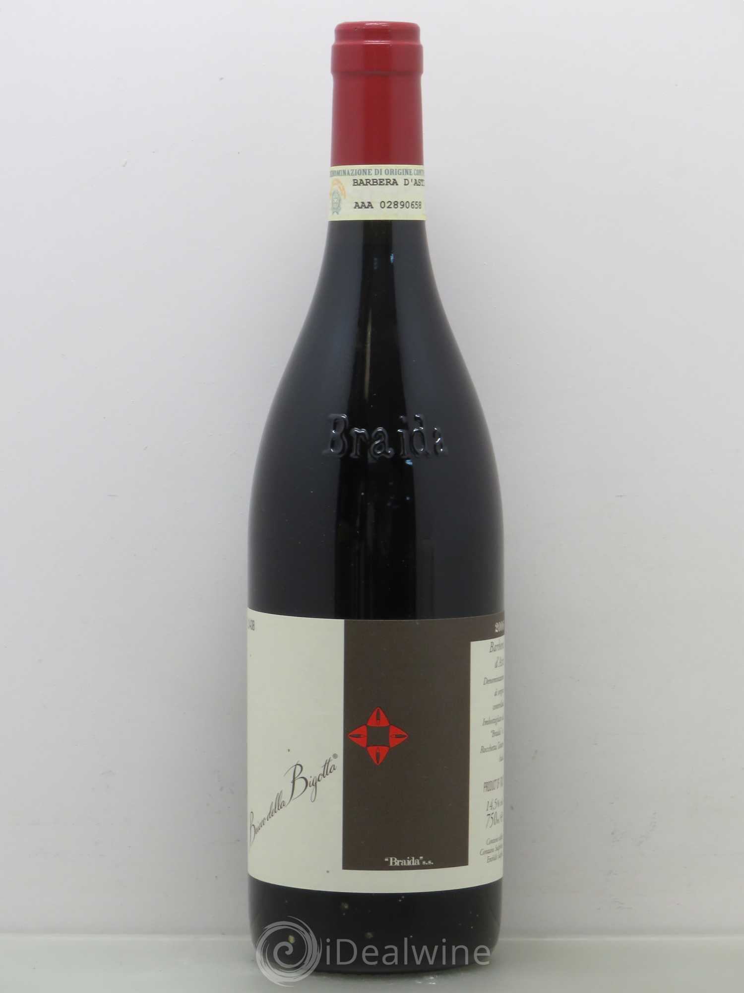 Italie Braida Giacomo Bologna Barbera d'Asti Bricco della Bigotta 2006 - Posten von 1 Flasche - 0