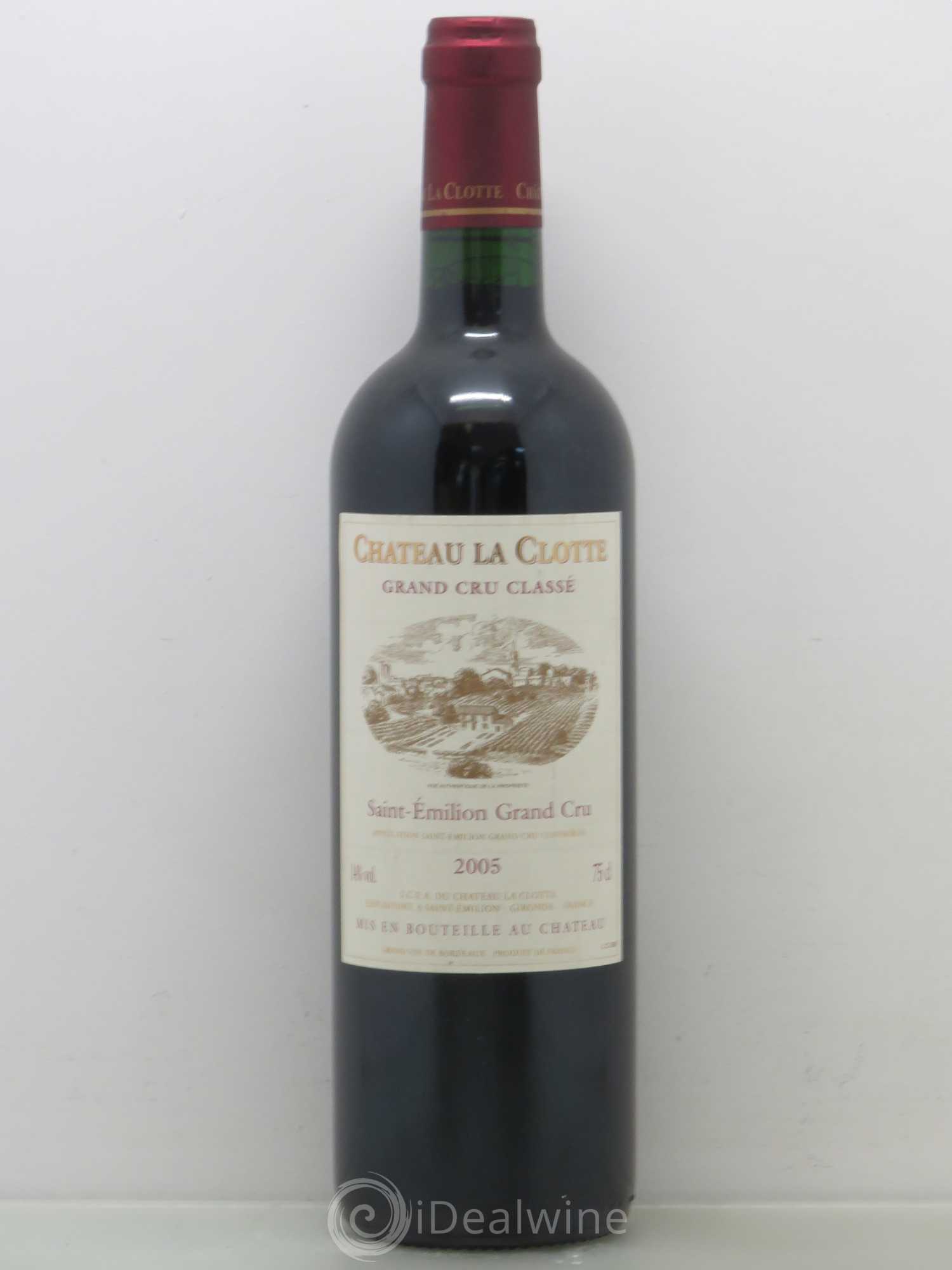 Château la Clotte 2005 - Lot de 1 bouteille - 0