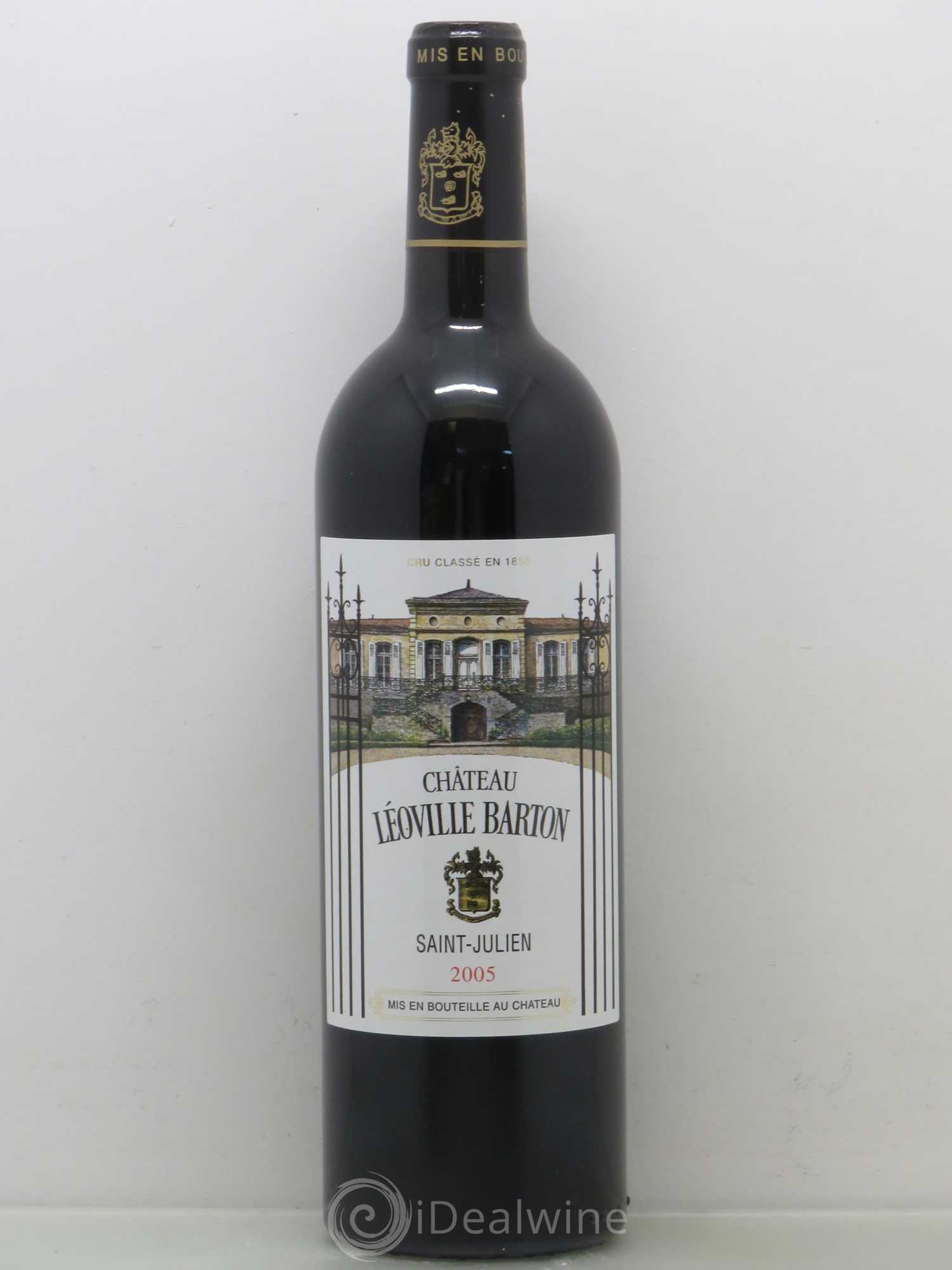 Château Léoville Barton 2ème Grand Cru Classé 2005 - Lot de 1 bouteille - 0
