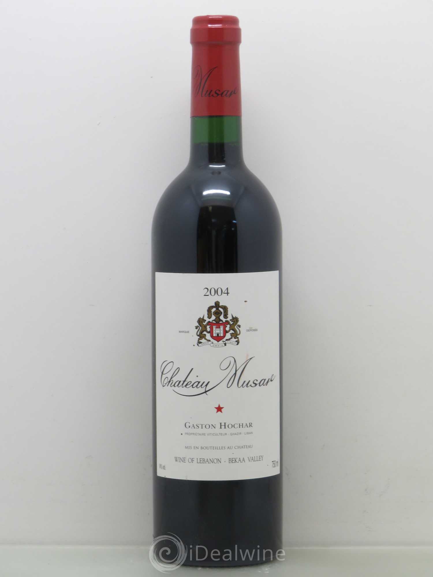 Château Musar Serge Hochar 2004 - Lot de 1 bouteille - 0