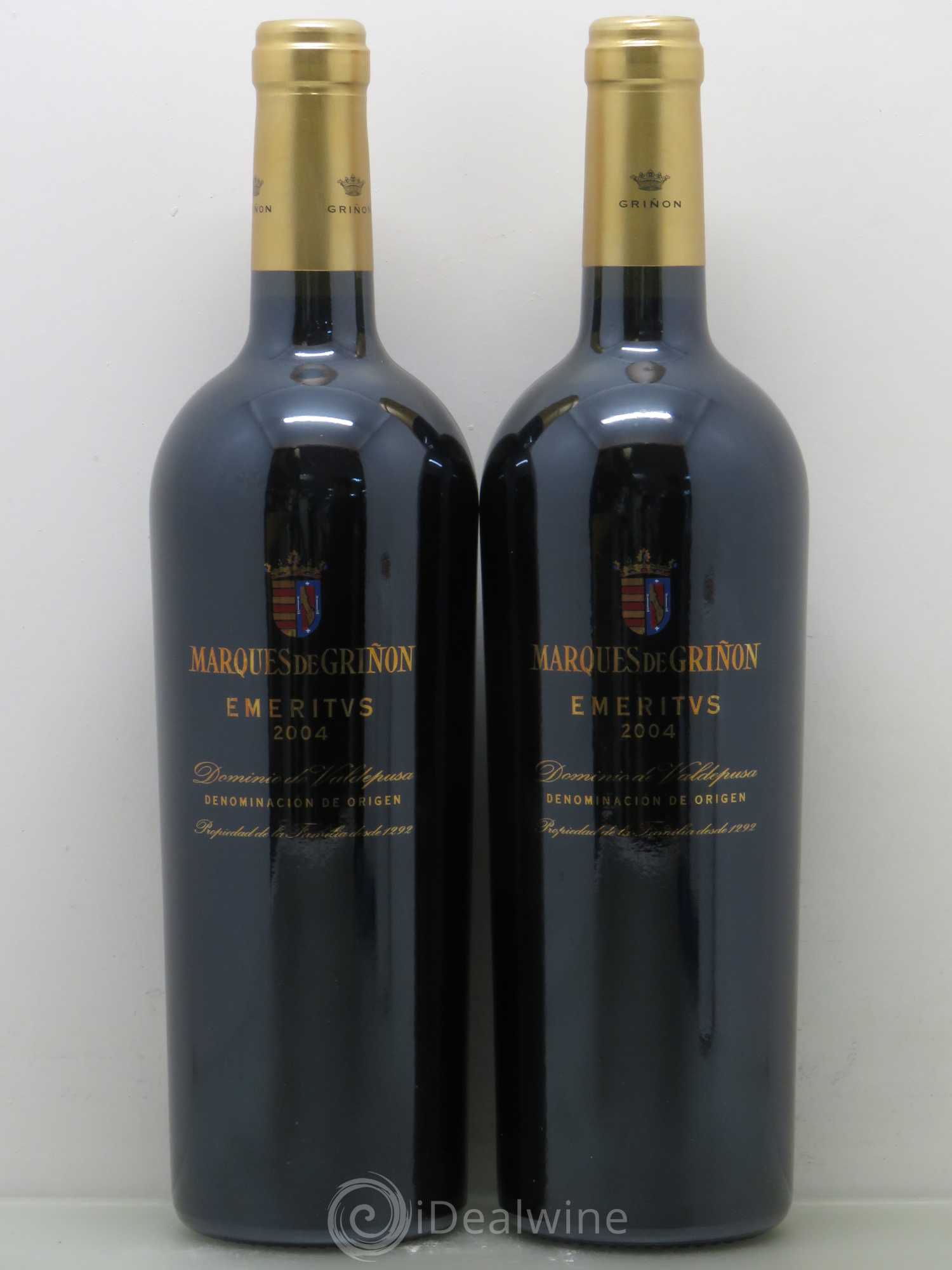 Espagne Marqués de Griñón Dominio de Valdepusa Eméritus (sans prix de réserve) 2004 - Posten von 2 Flaschen - 0