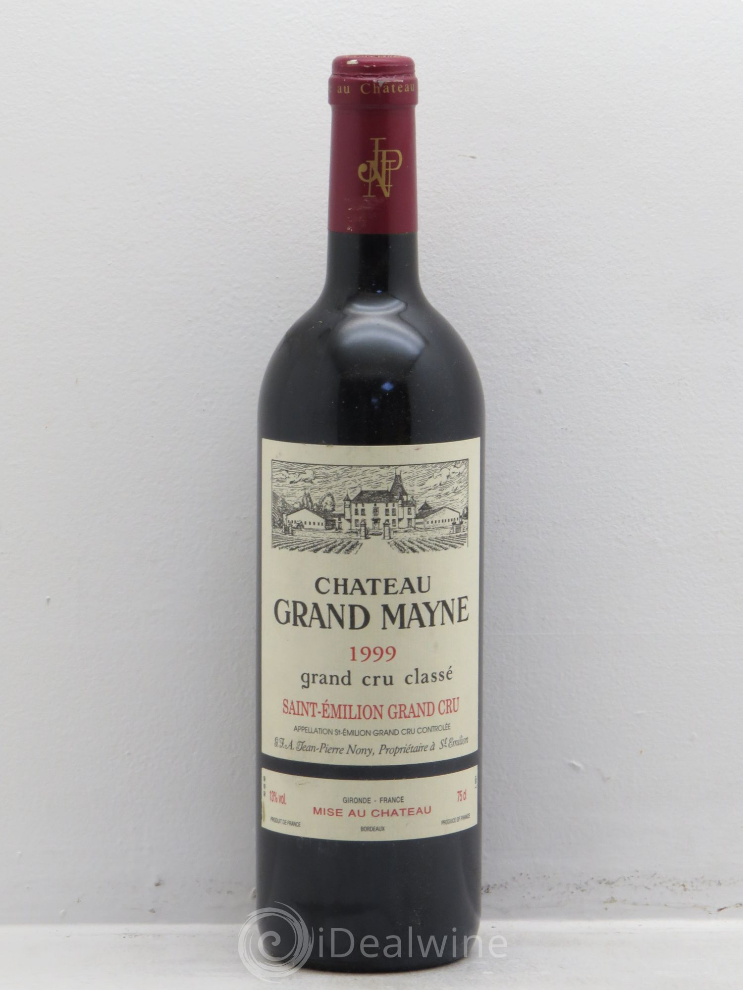 Château Grand Mayne Grand Cru Classé 1999 - Lot de 1 bouteille - 0