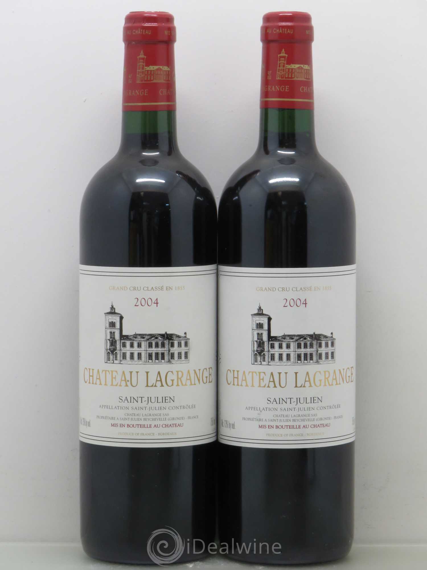 Château Lagrange 3ème Grand Cru Classé 2004 - Lot de 2 bouteilles - 0