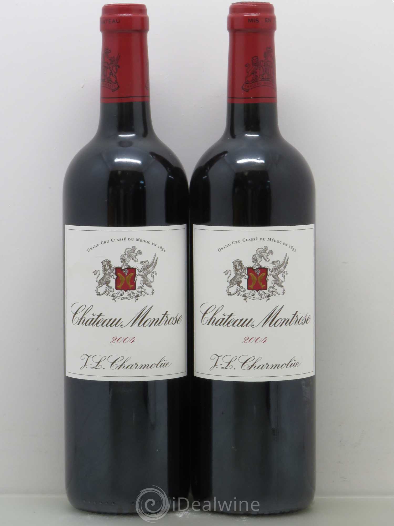 Château Montrose 2ème Grand Cru Classé 2004 - Lot de 2 bouteilles - 0