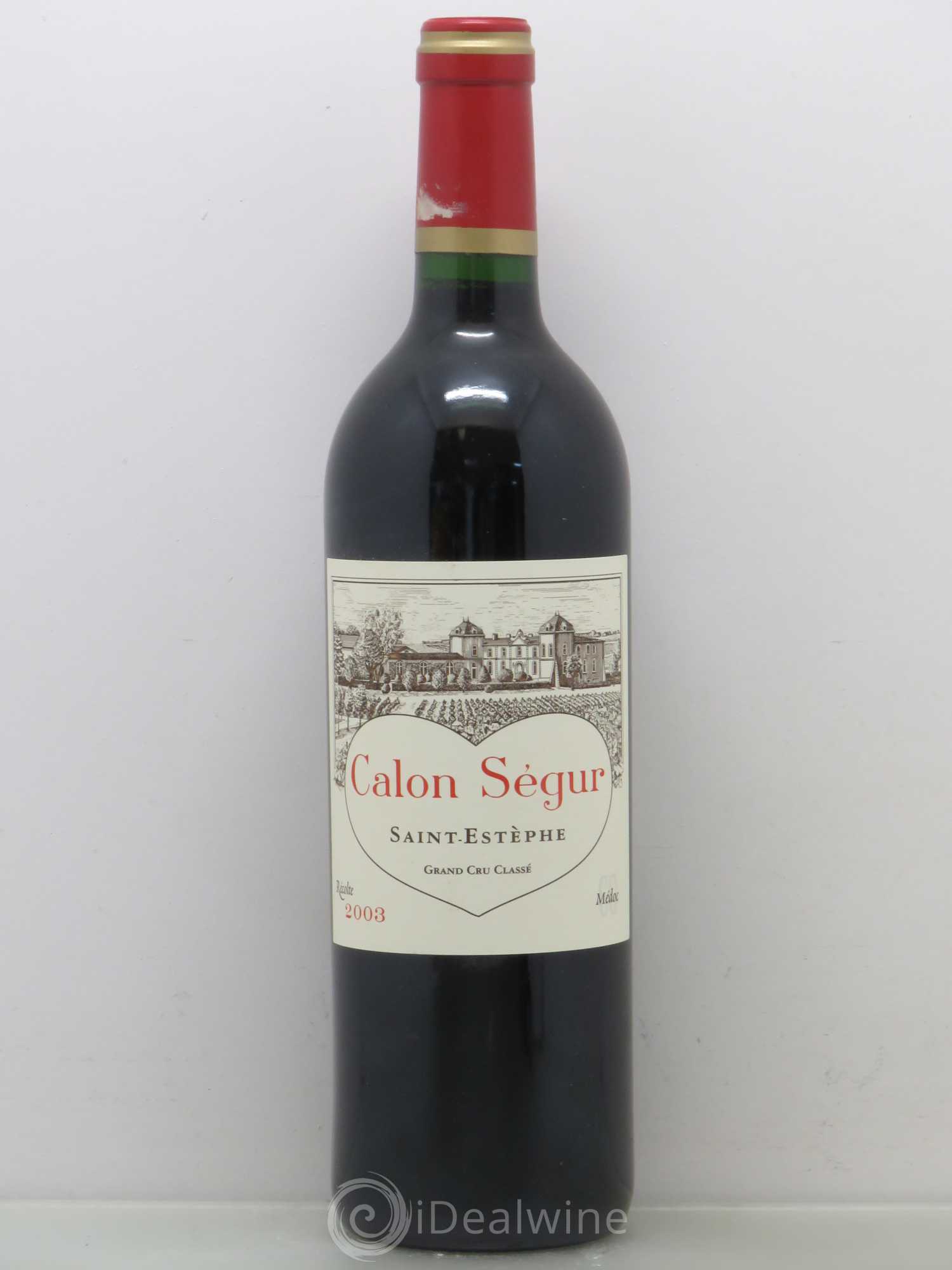 Château Calon Ségur 3ème Grand Cru Classé 2003 - Lot de 1 bouteille - 0