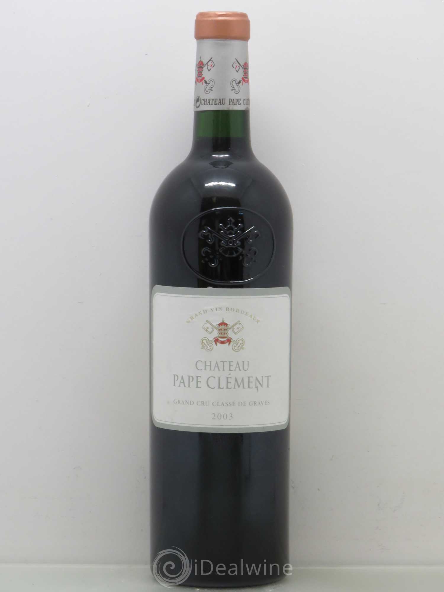 Château Pape Clément Cru Classé de Graves 2003 - Lot de 1 bouteille - 0