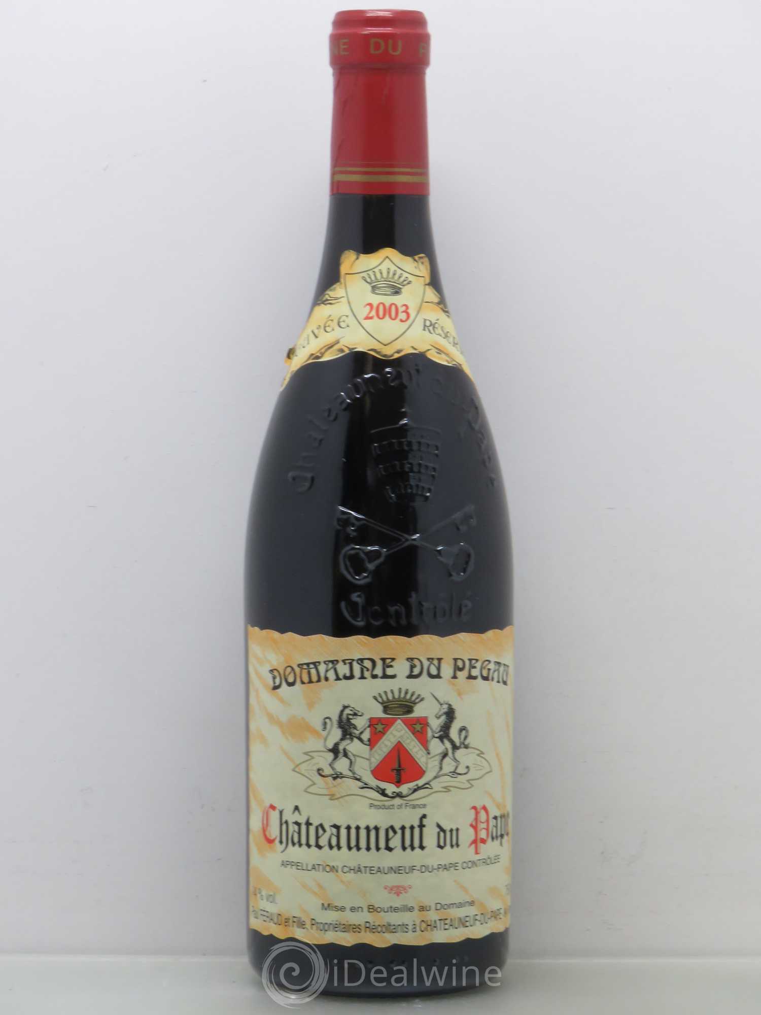 Châteauneuf-du-Pape Domaine du Pégau Cuvée Réservée Paul et Laurence Féraud 2003 - Lot de 1 bouteille - 0