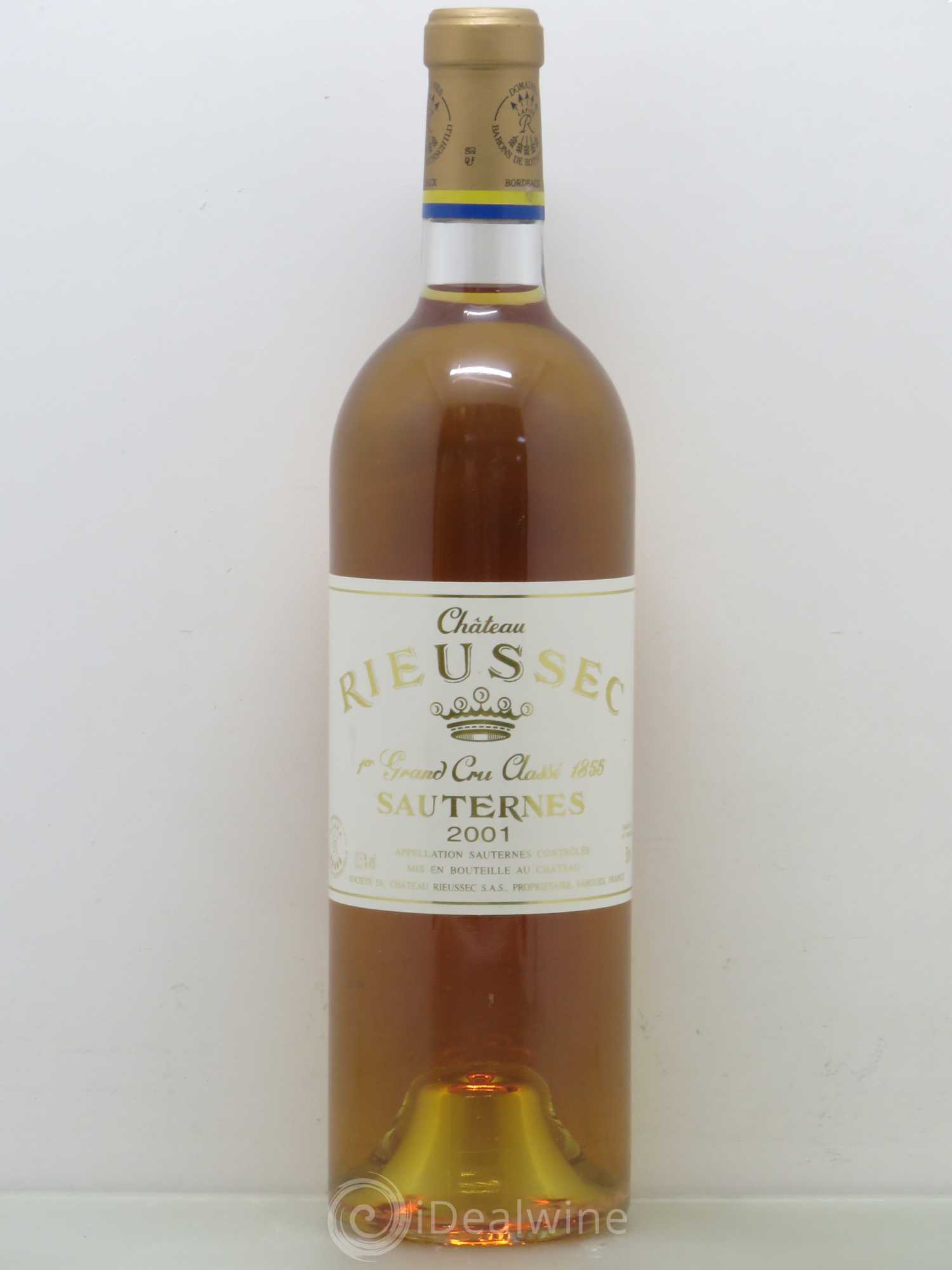 Château Rieussec 1er Grand Cru Classé (senza prezzo di riserva) 2001 - Lotto di 1 bottiglia - 0