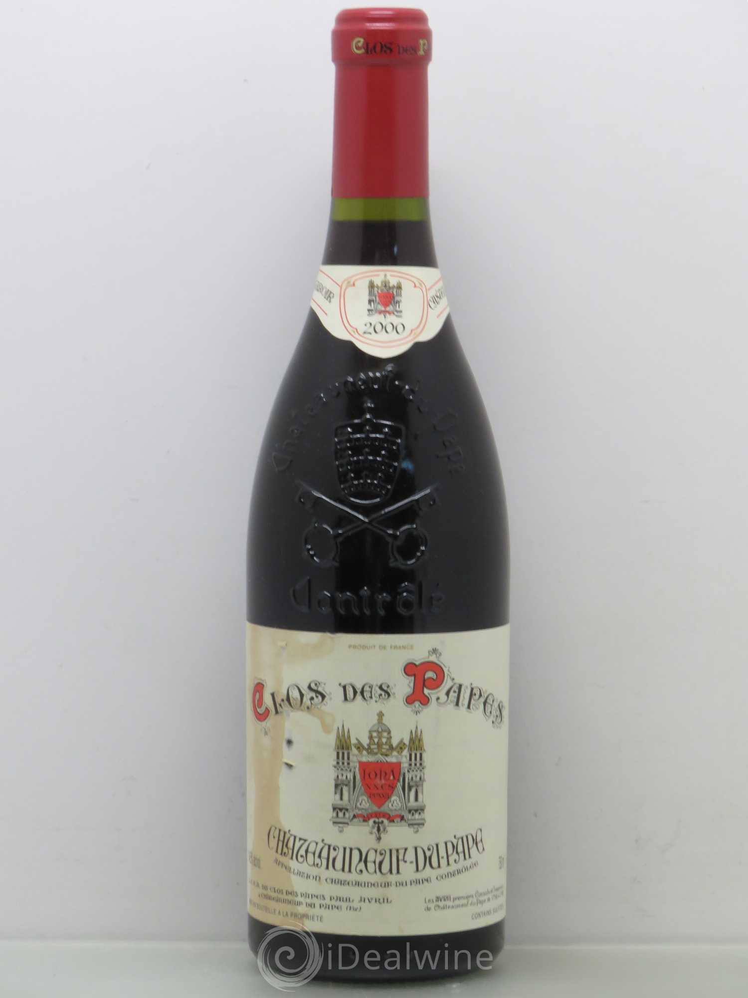 Châteauneuf-du-Pape Clos des Papes - Paul Avril 2000 - Lot de 1 bouteille - 0