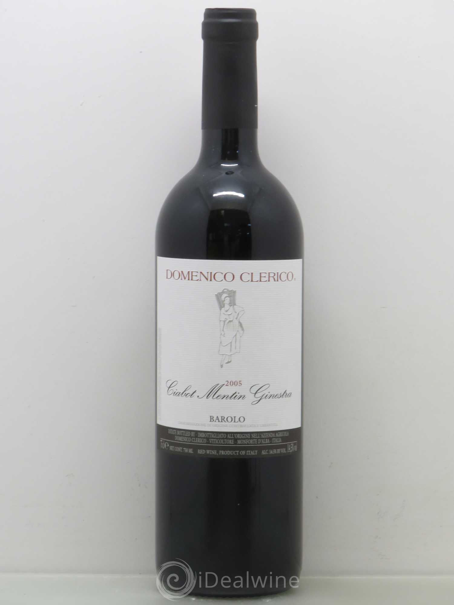 Barolo Domenico Clerico Ciabot Mentin Ginestra 2005 - Posten von 1 Flasche - 0